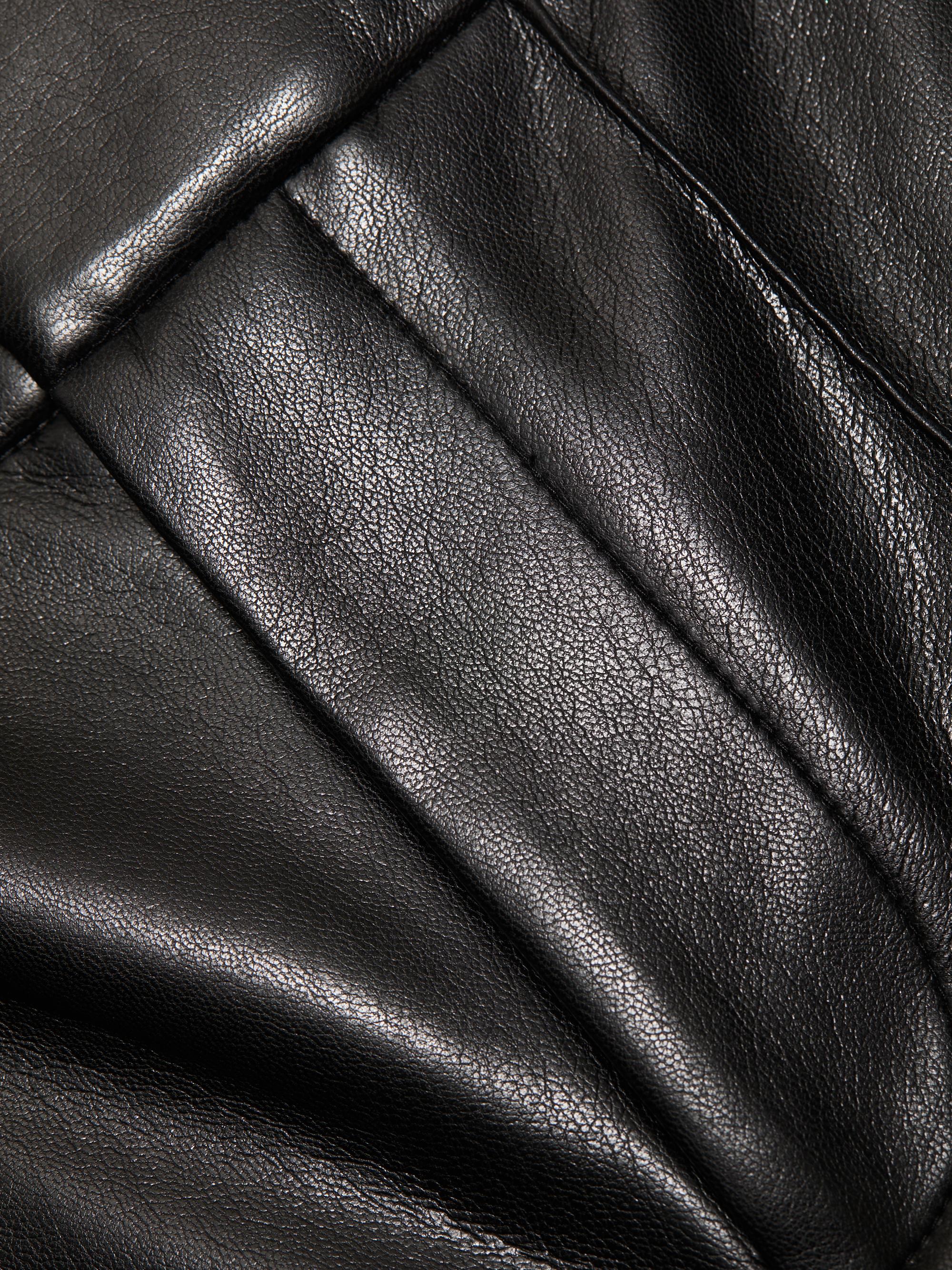 ALICE + OLIVIA Dylan Wide-Leg Vegan Leather Pants | Saks Fifth Avenue