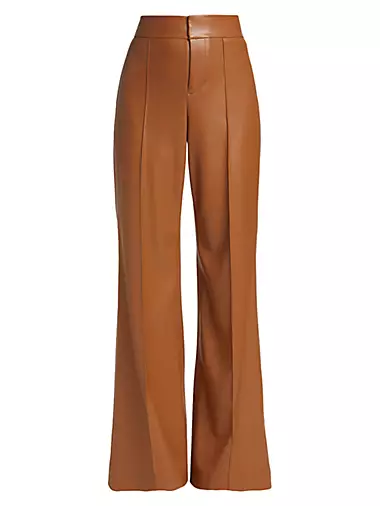 FALEEN  Faux Leather Loose Pants – LAMARQUE