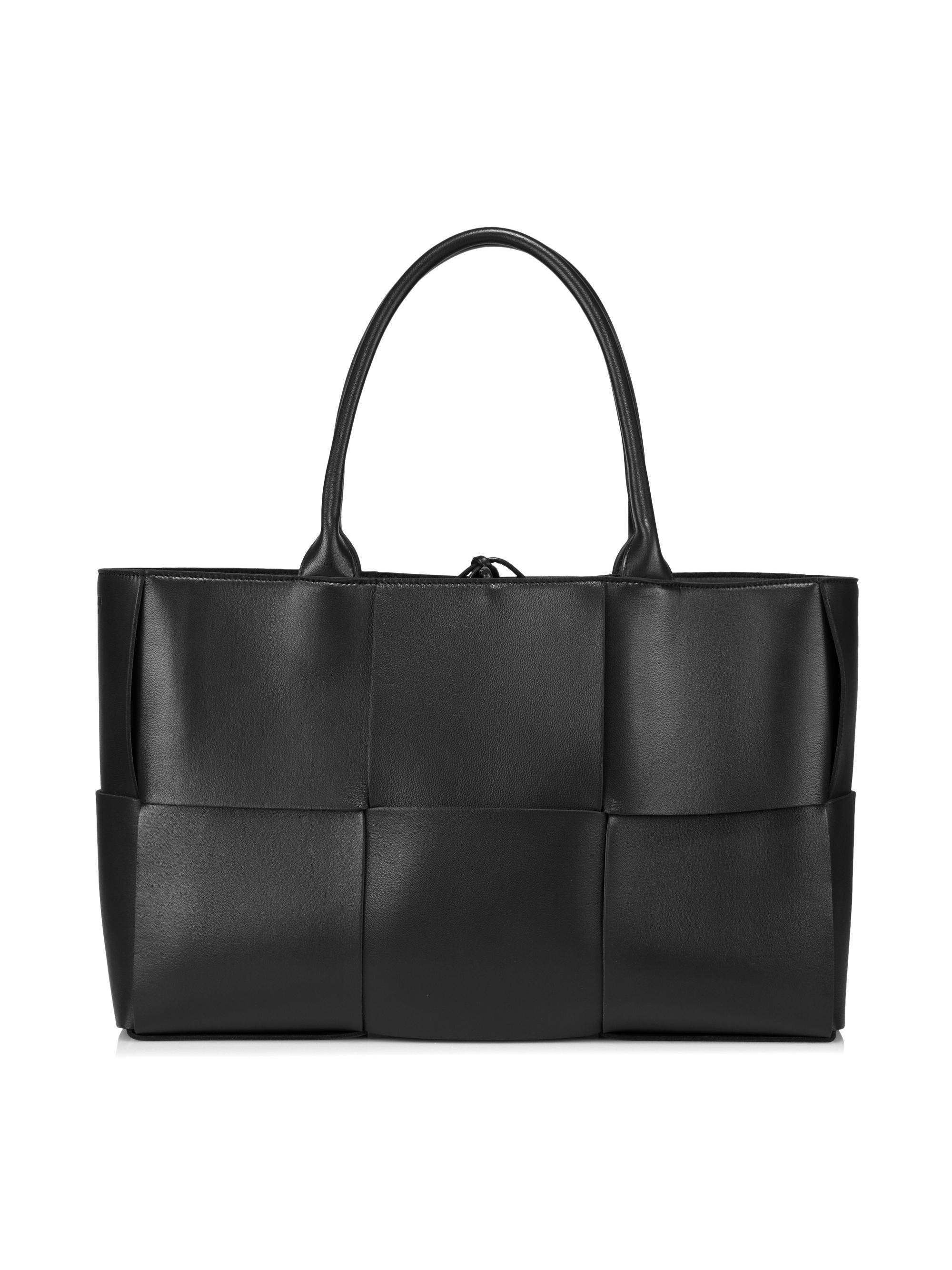 即日発送BOTTEGA VENETA ブラックトートバッグ~~ BOTTEGA VENETA ボッテガヴェネタ トートバッグ/BORSA LIGHT PAPER