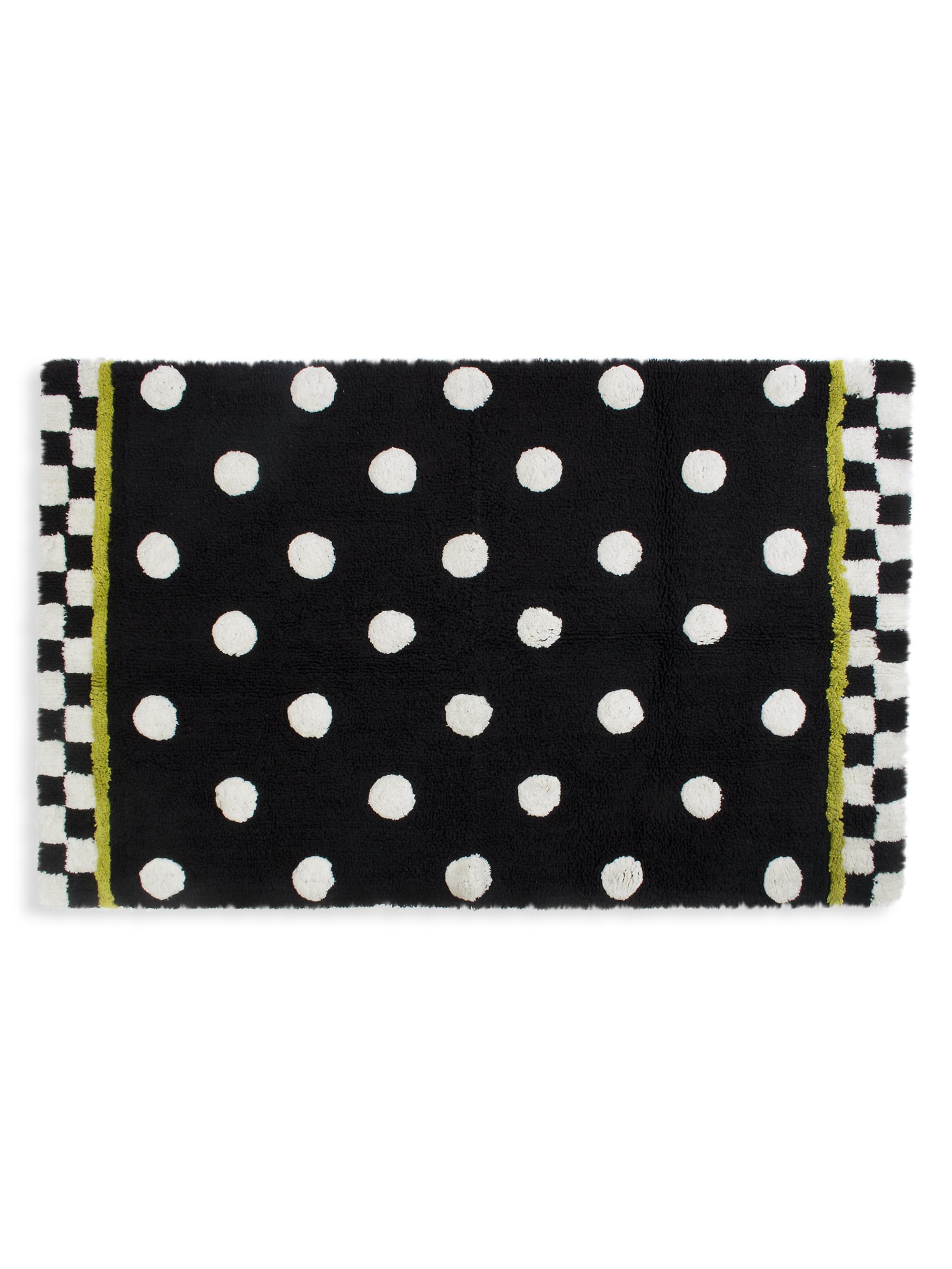 MacKenzie-Childs Dotty Bath Rug - Large