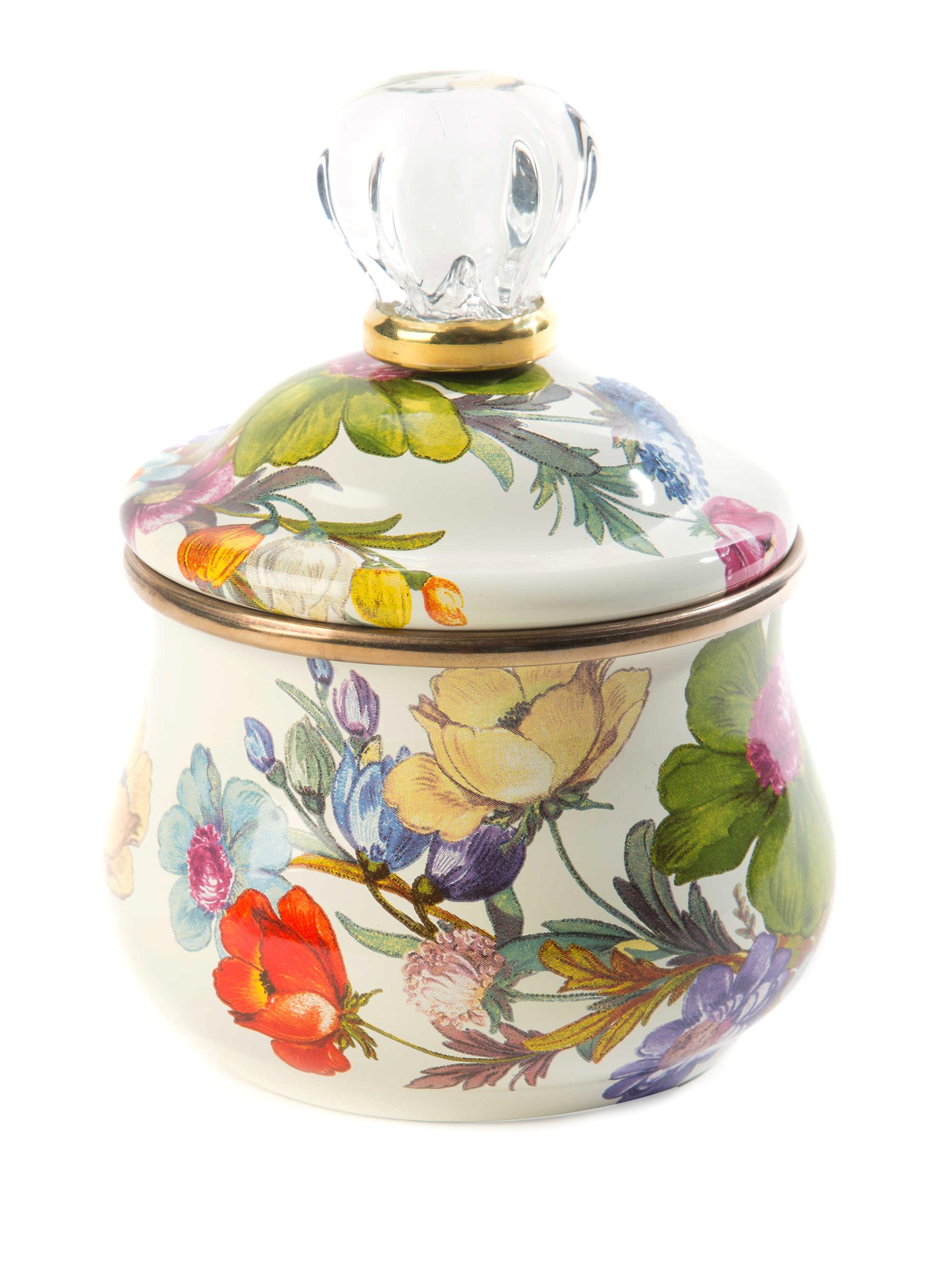 MacKenzie-Childs Flower Market Lidded Sugar Bowl