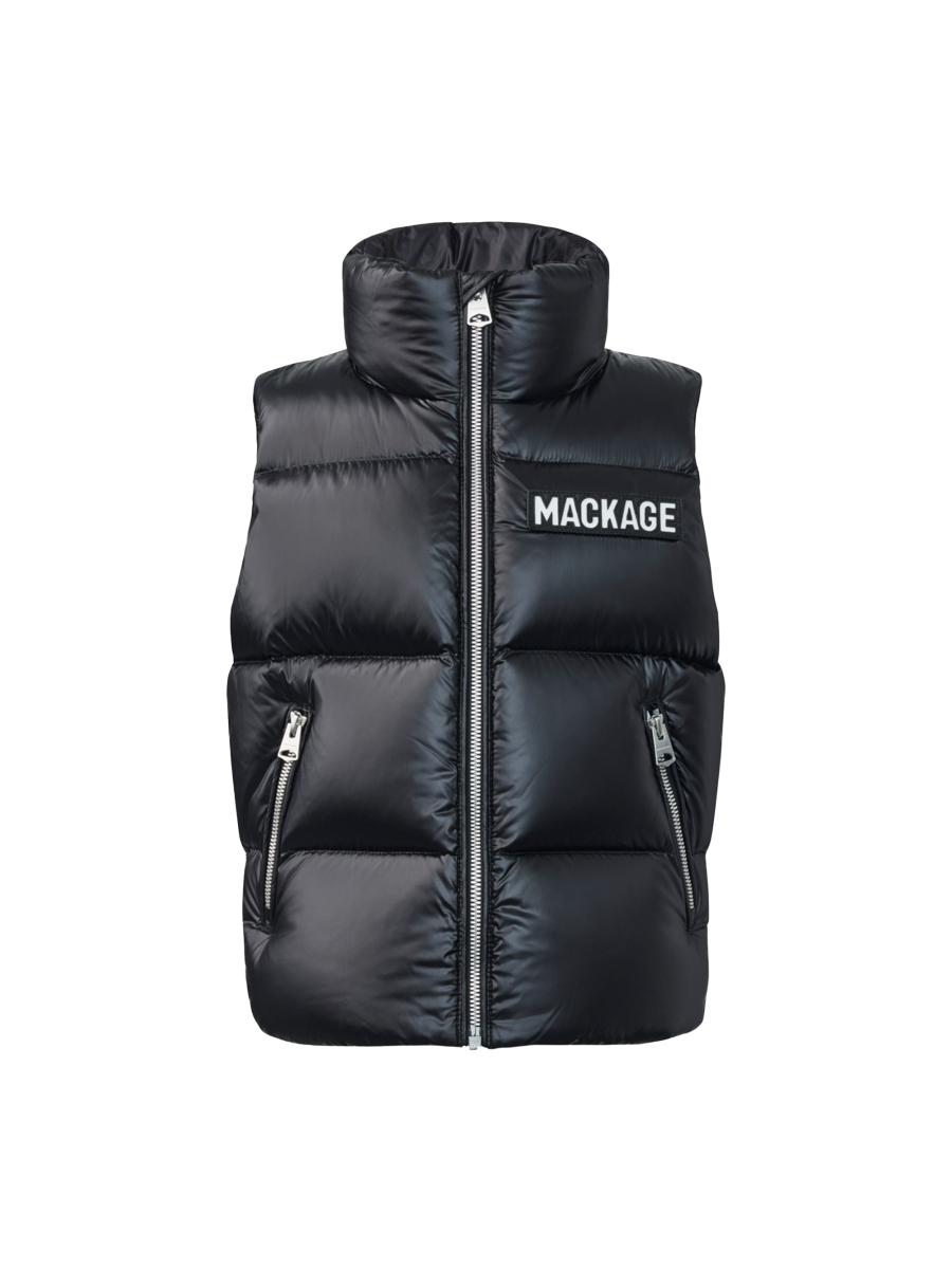 ジャケット・アウター Bargiee TARTAN DOWN VEST Bobbie, Agile-360 stretch light down vest with stand collar