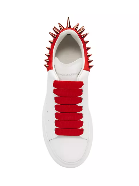 Alexander McQueen Wedge Sole Sneaker Red