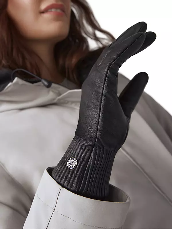 Leather Rib Gloves