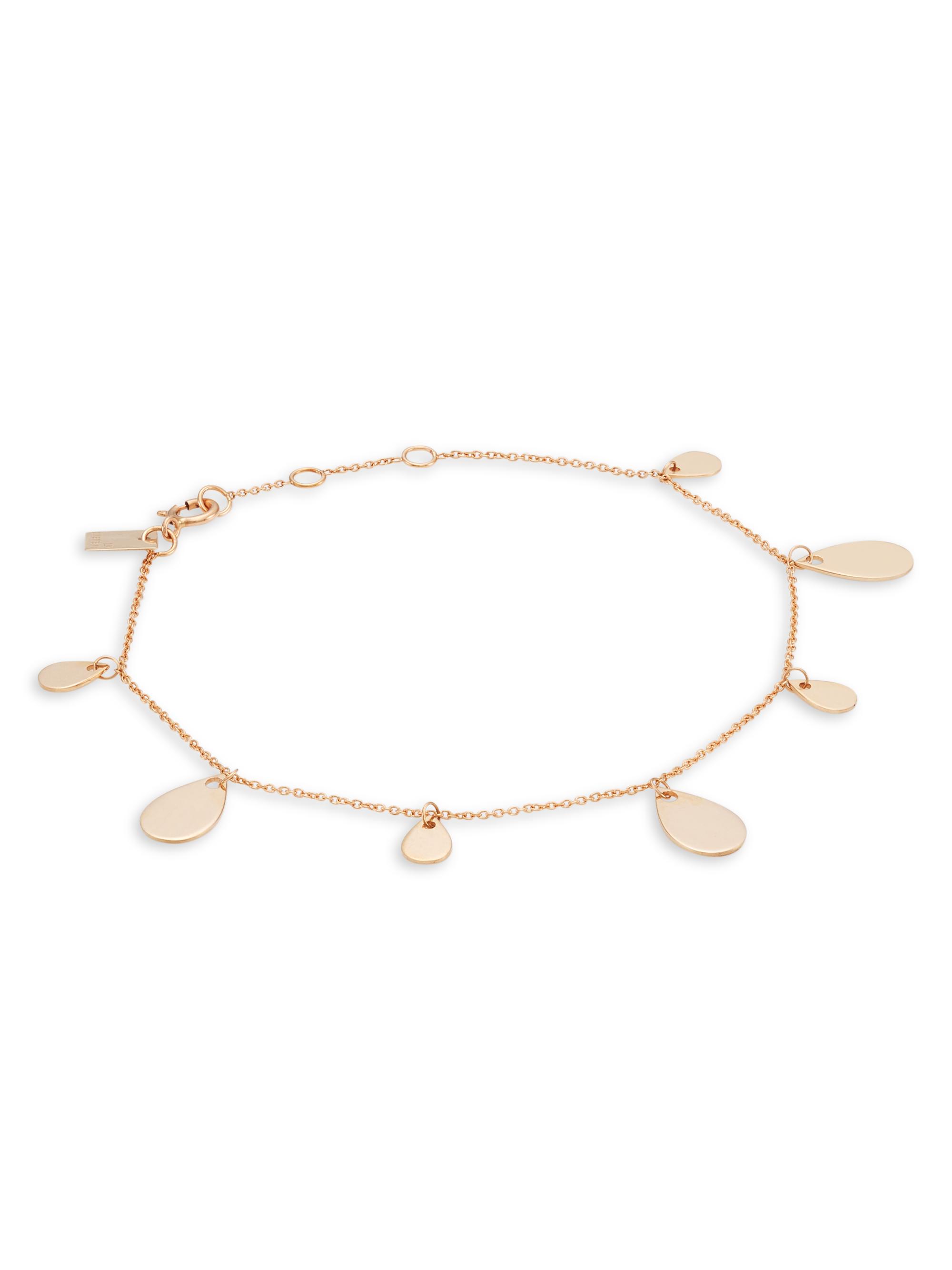 Ginette NY Women's Bliss 18K Rose Gold Charm Bracelet - Rose Gold