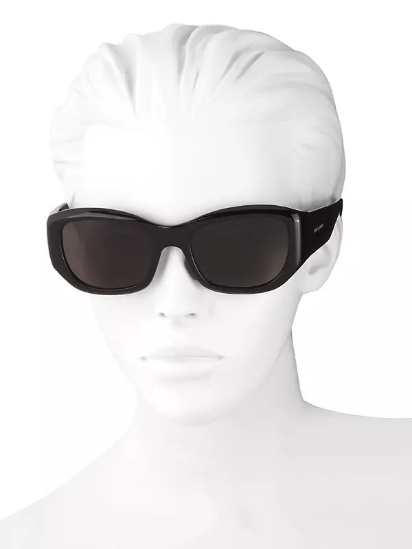 Feminine Fashion Icons 55MM Cat Eye Sunglasses