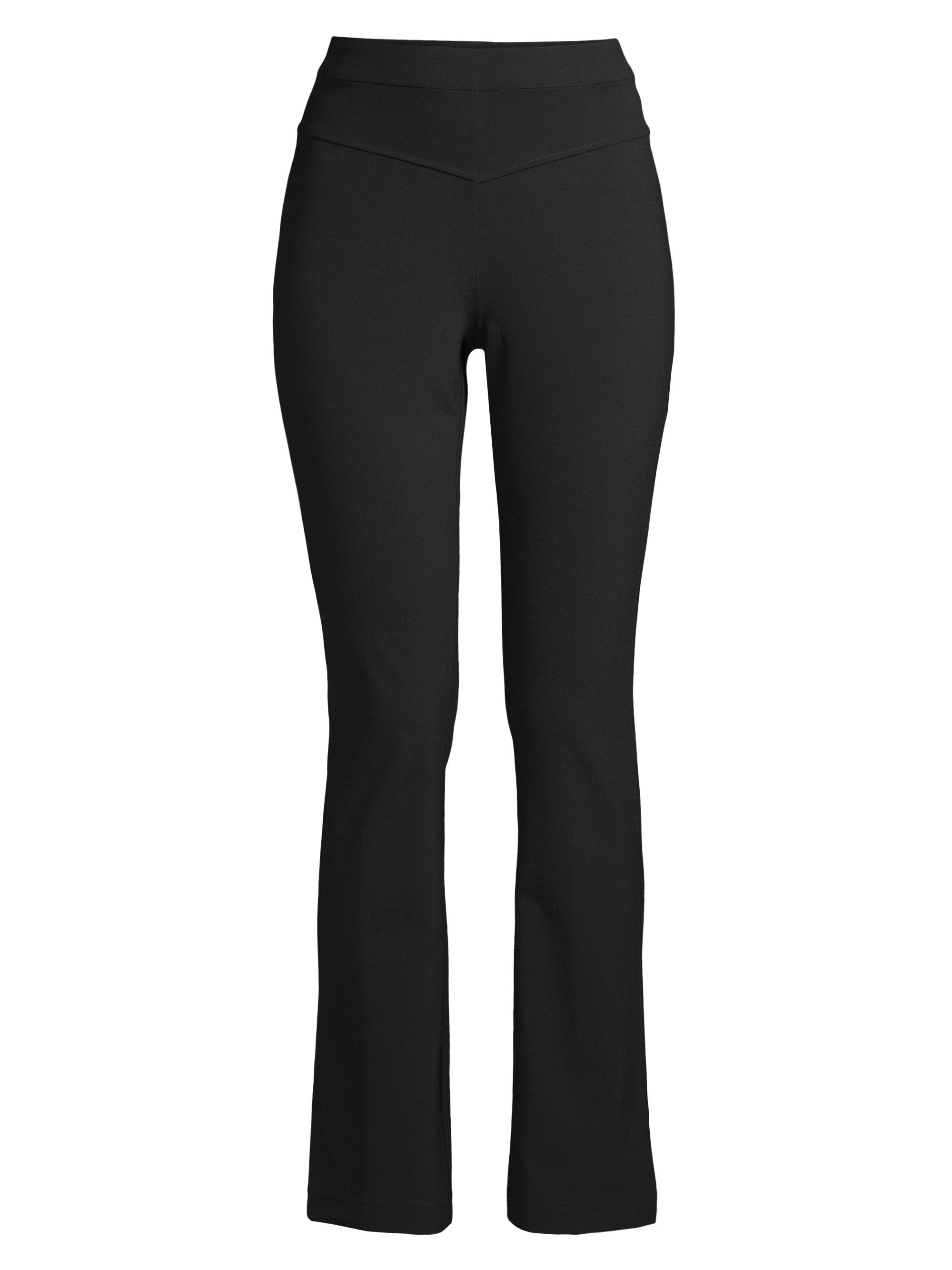 Capsule 121 Women's Larsen Flared Jersey Stretch Pants - Black
