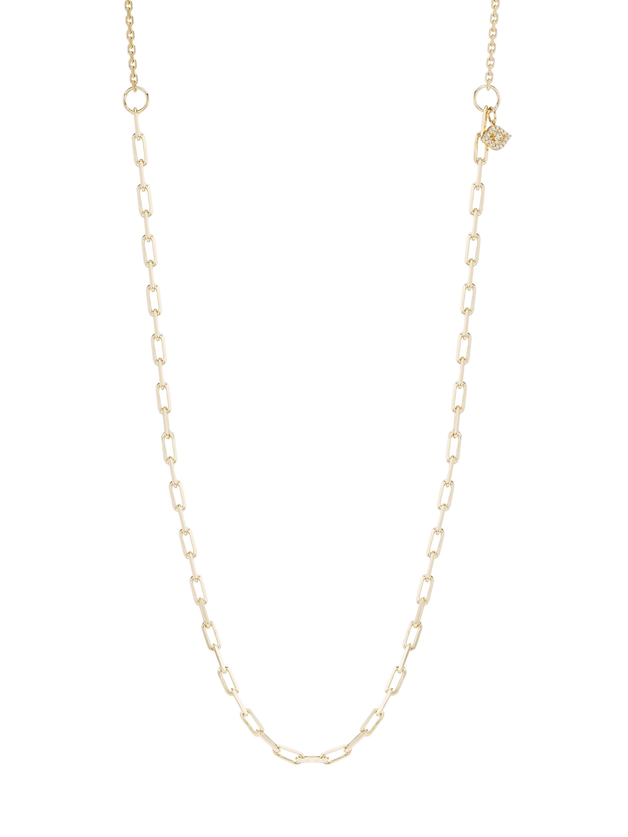 Sydney Evan Women's 14K Gold & Diamond Mixed Chain Long Necklace - Yellow Gold