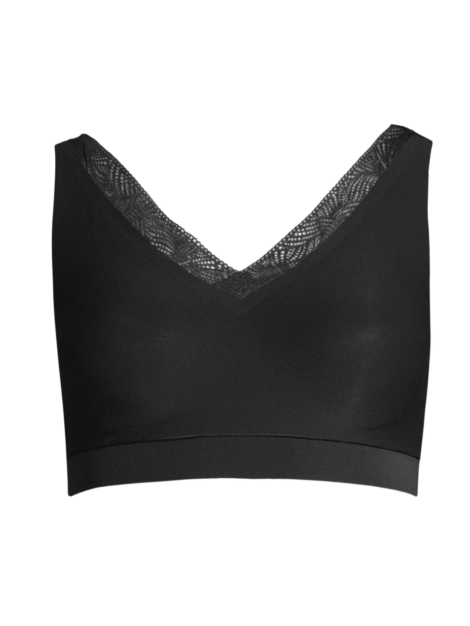 Chantelle Women's Padded V-Neck Bra - Black