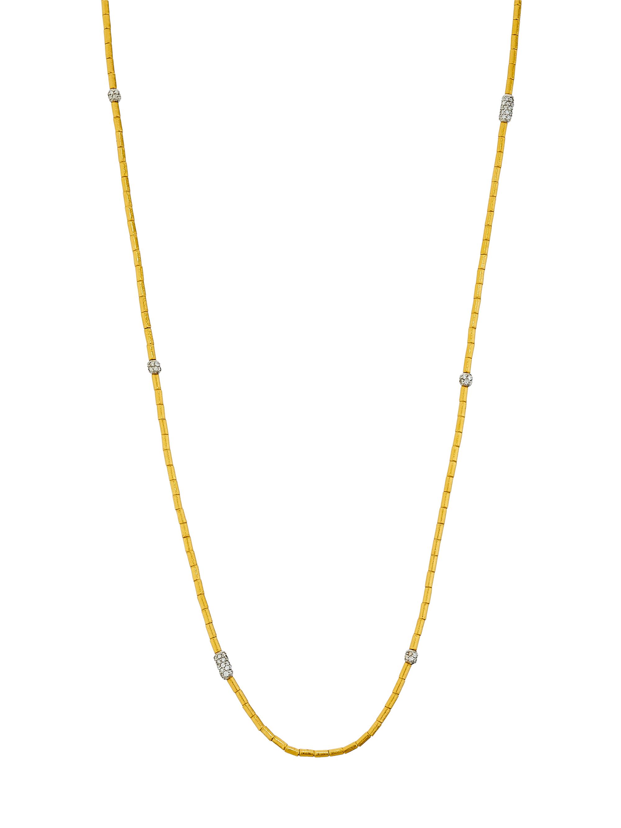 Gurhan Women's 24K Yellow Gold & 1.61 TCW Diamond Necklace - Yellow Gold
