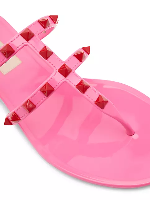 Tory Burch Jelly Bow Thong Sandals in Pink