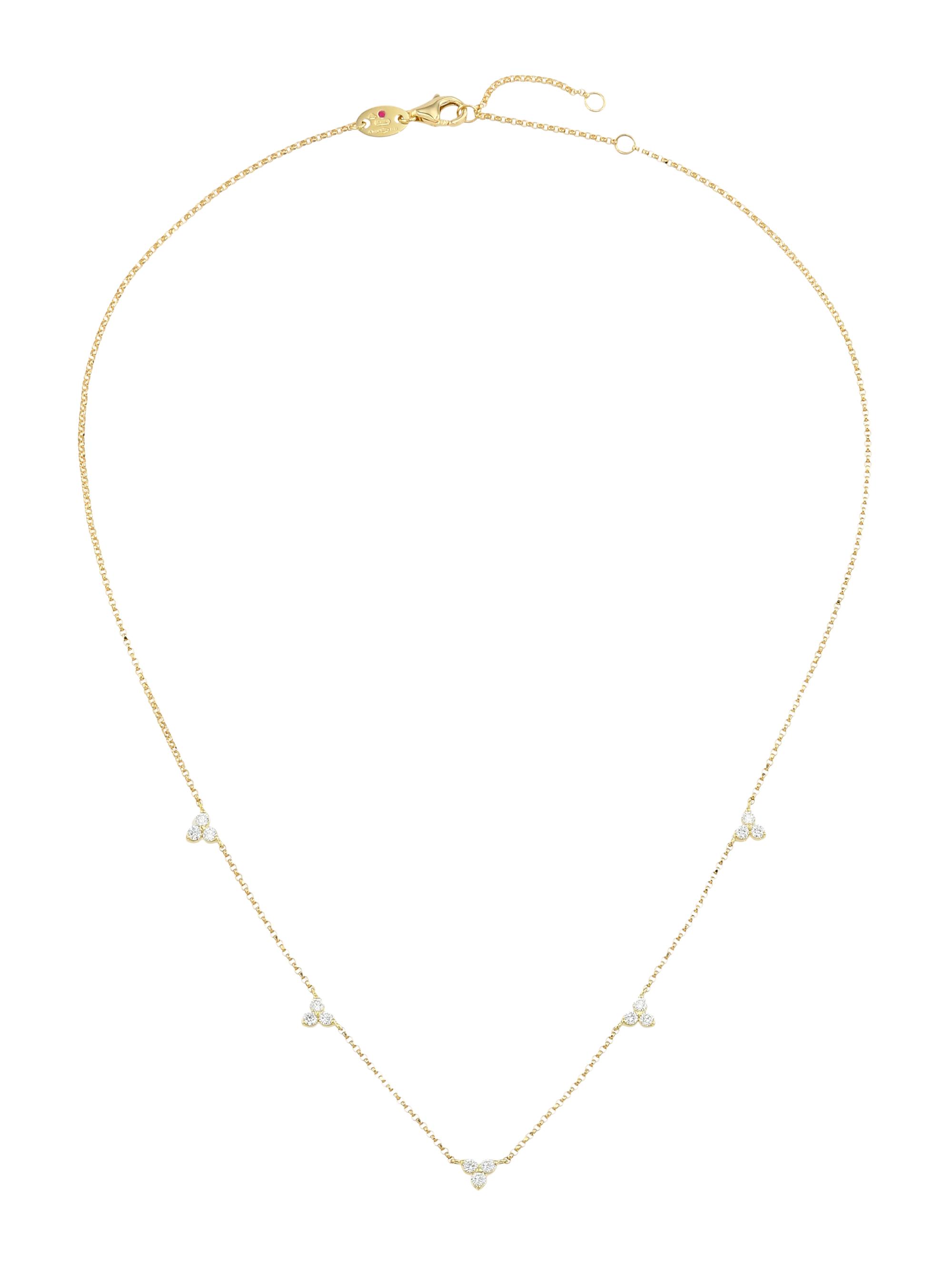 Roberto Coin Women's Love In Verona 18K Yellow Gold & Diamond Necklace - Yellow Gold