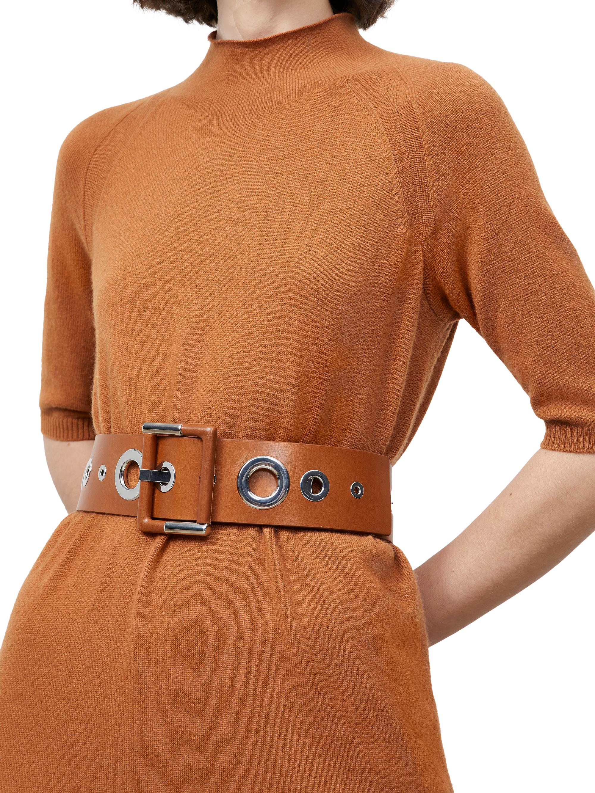 Lafayette 148 New York Eyelet Leather Belt | Saks Fifth Avenue display picture 2
