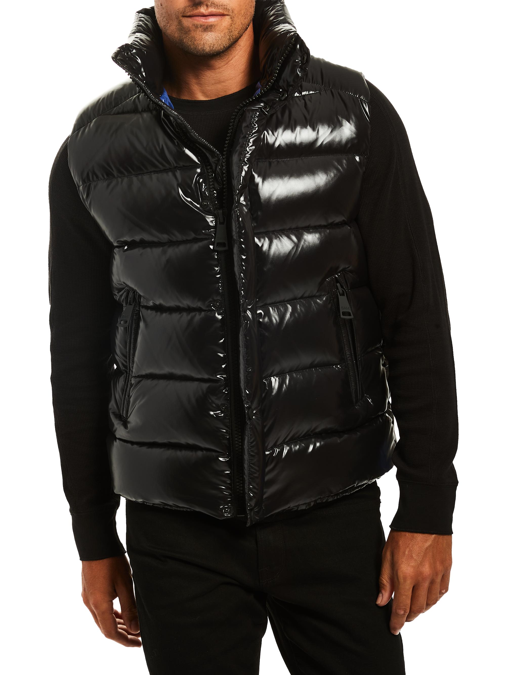 SAM. Men's Field Down Puffer Vest - Jet Admiral