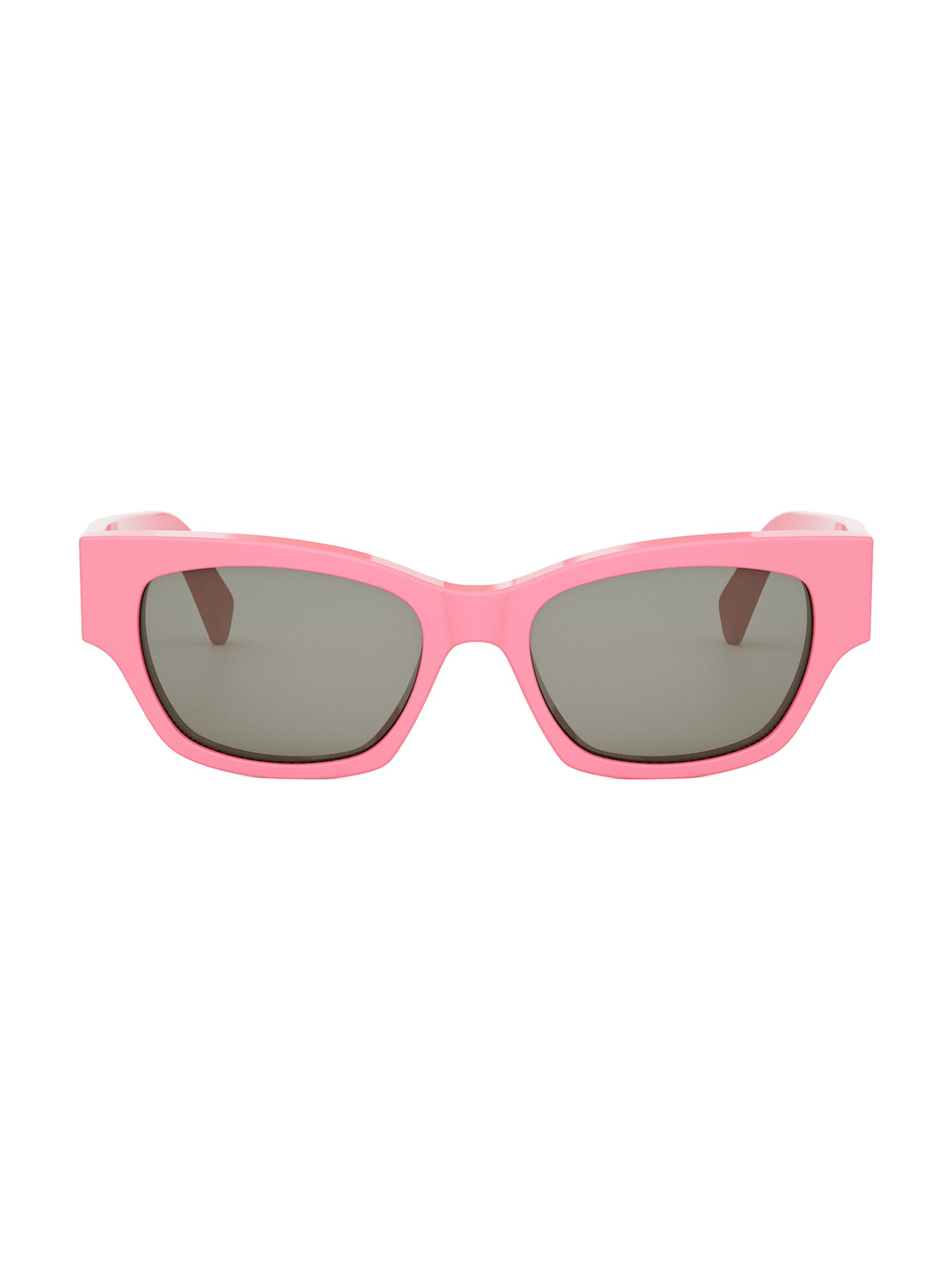 CELINE Women's 54MM Rectangular Sunglasses - Pink Smoke | Thumbnail 9