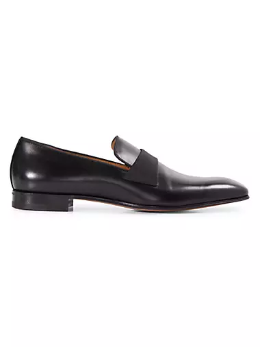 Heron Smooth Calf Leather Loafers