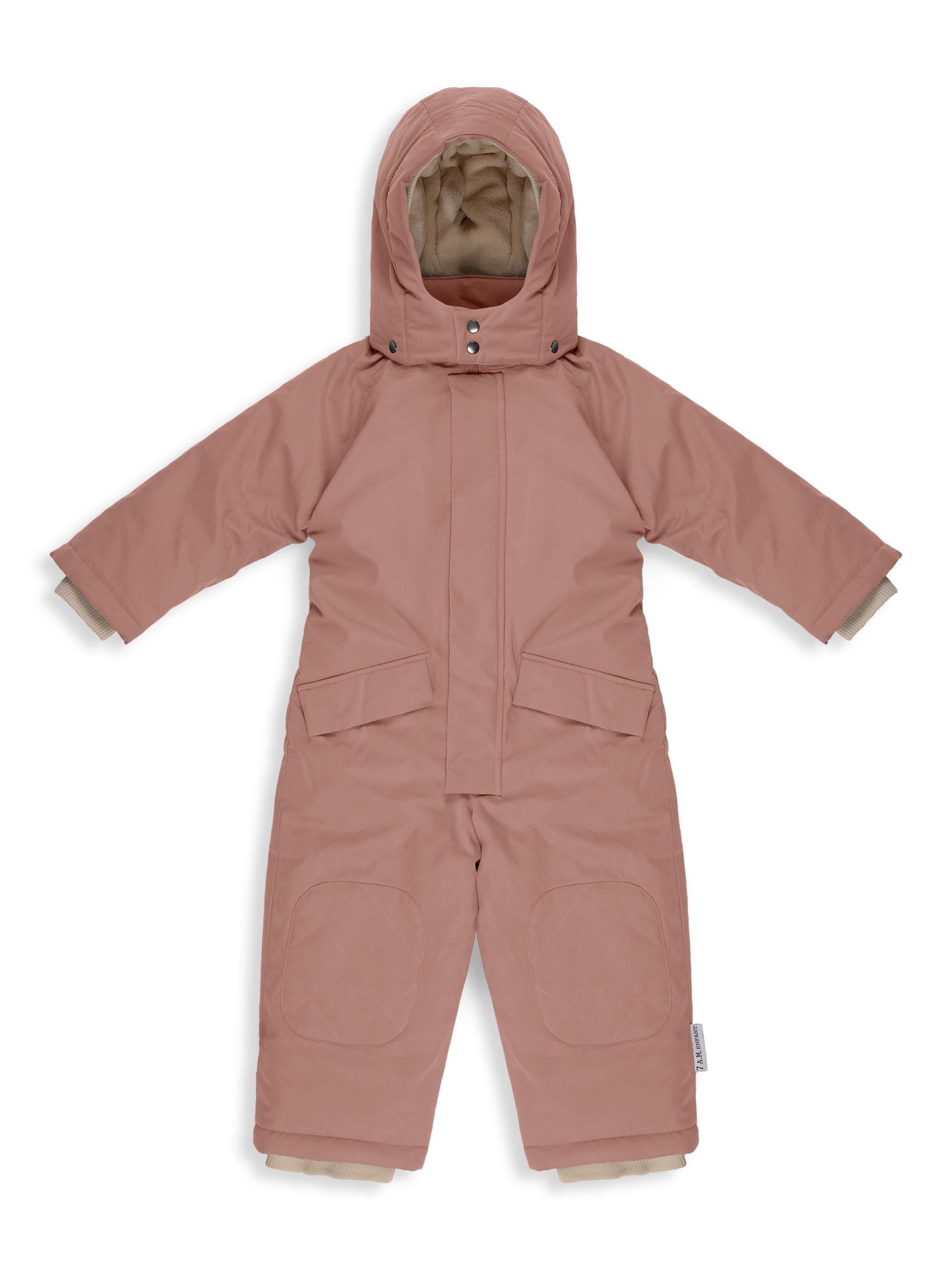 7AM Little Kid's Benji Snowsuit Grand - Rose Dawn