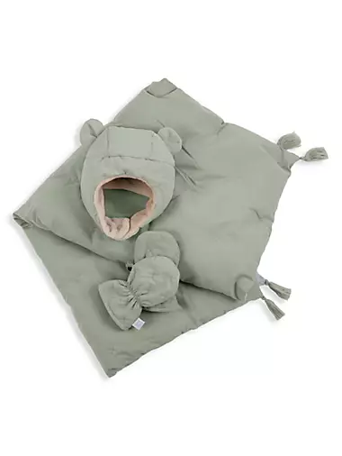 Baby's 3-Piece Airy Cub Cold Weather Gift Set