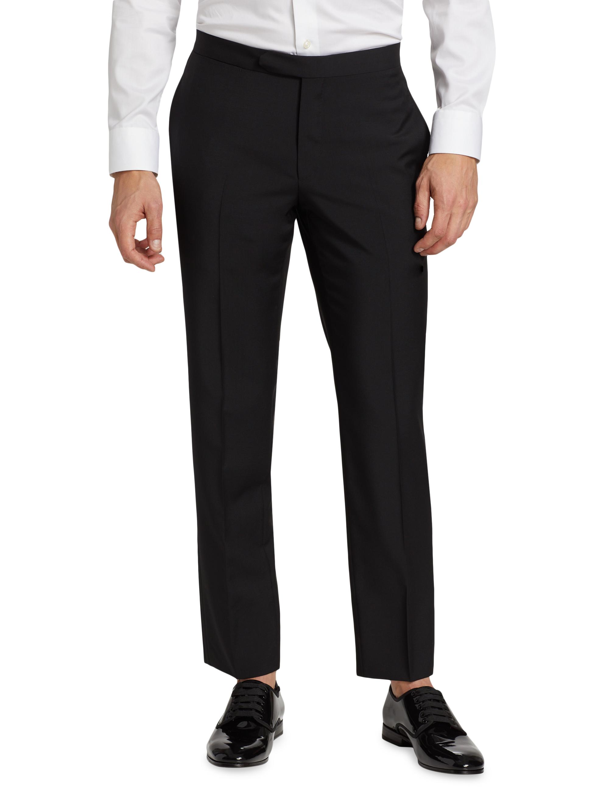 zegna tuxedo pants