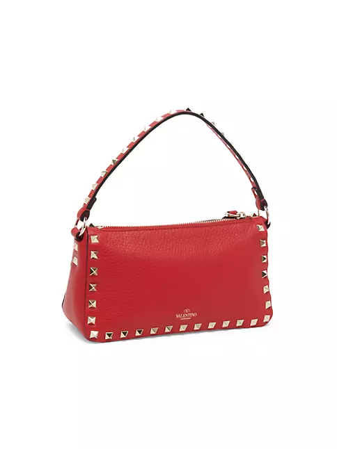 Valentino Red Rockstud Shoulder Bag