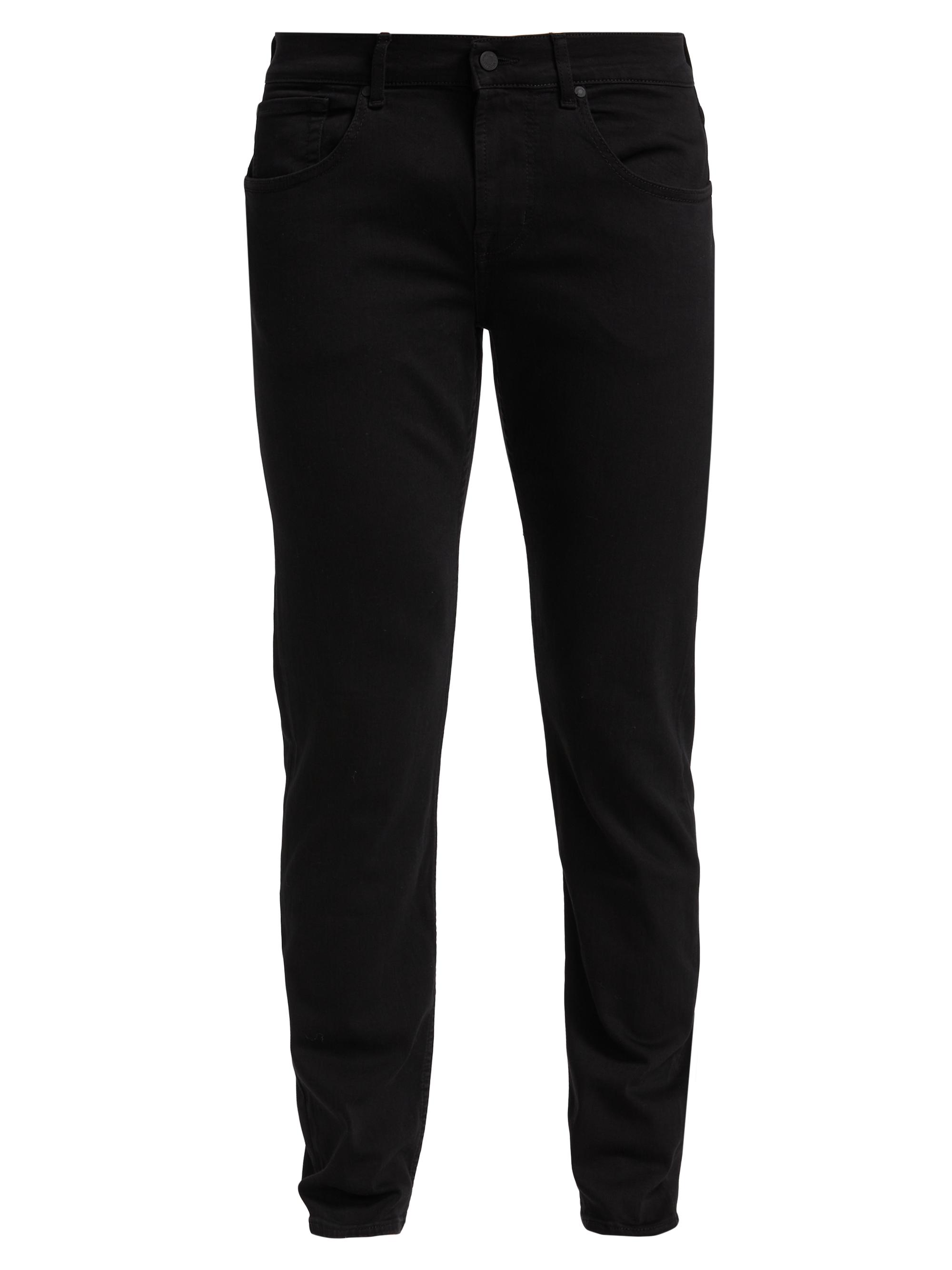 7 For All Mankind Men's Slimmy Slim-Fit Tapered Jeans - Black