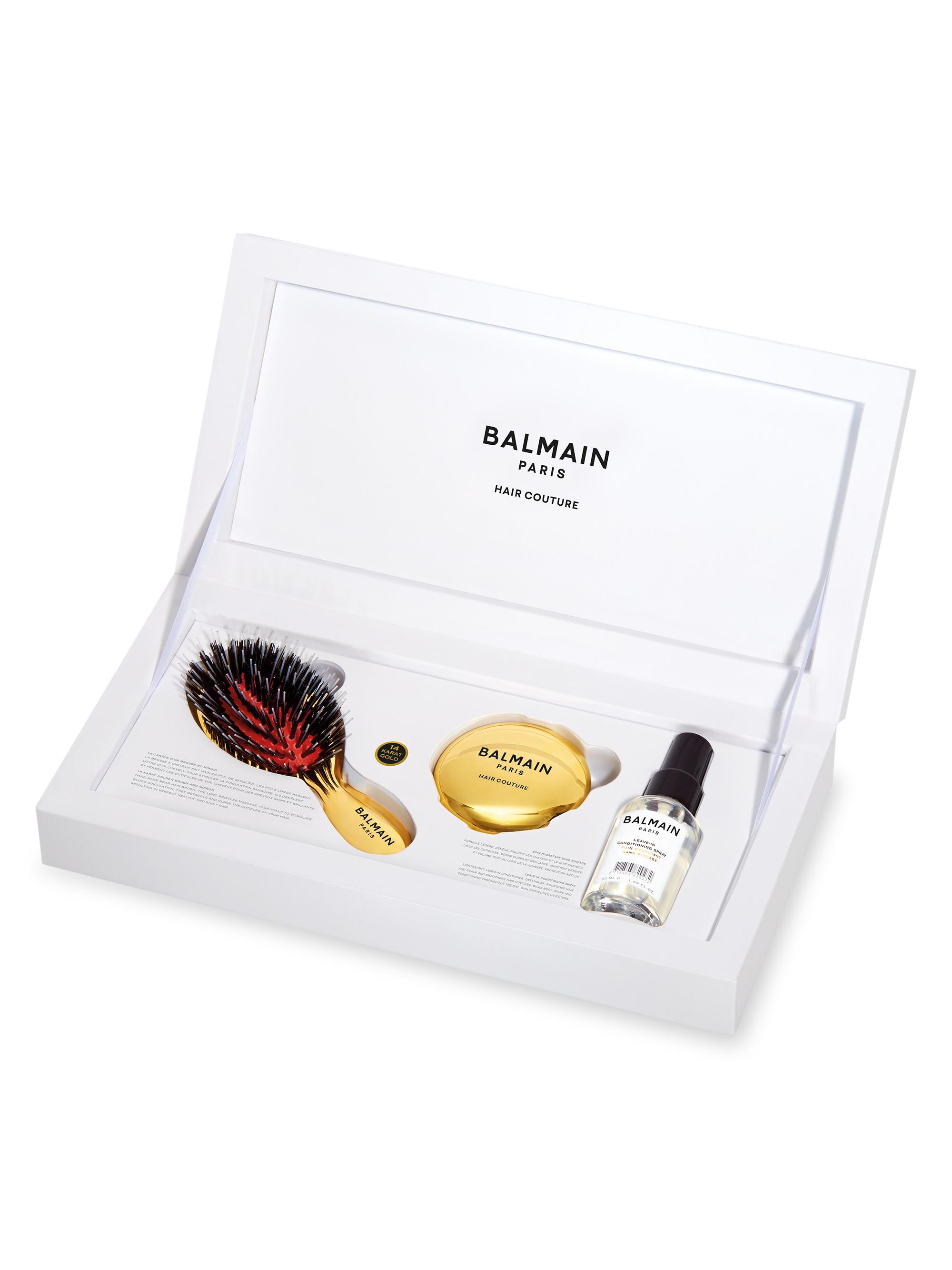 Balmain Hair Women's Standard Golden Spa Mini Brush 3-Piece Set