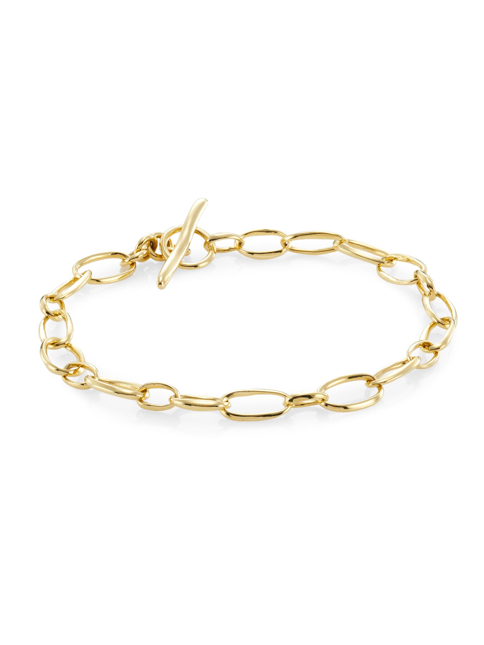 Ippolita Women's Classico 1K Gold Scultura Tiny Link Bracelet - Gold