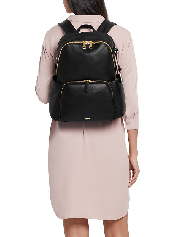 Shop TUMI Ruby Leather Backpack | Saks Fifth Avenue Shop TUMI Ruby Leather Backpack | Saks Fifth Avenue