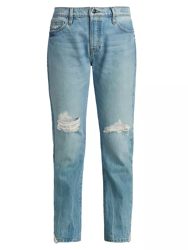 Le Slouch Distressed Jeans