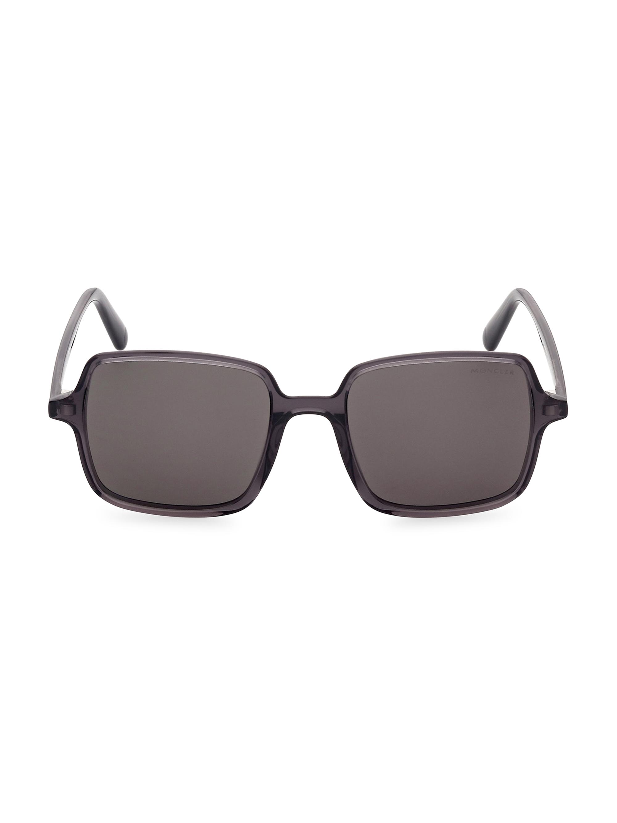 Moncler Women's Shadorn 51MM Square Sunglasses - Black