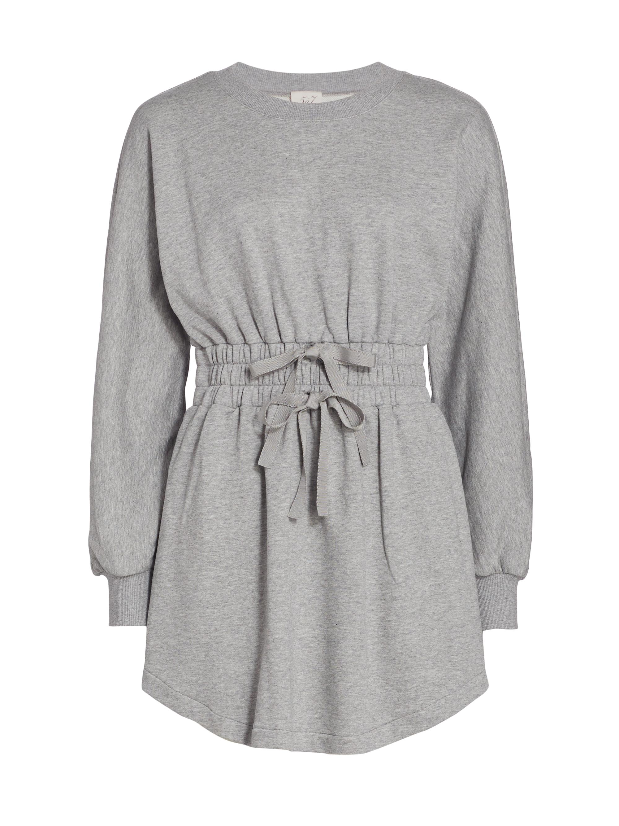 CINQ A SEPT Women's Blaise Sweatshirt Dress - Heather Grey