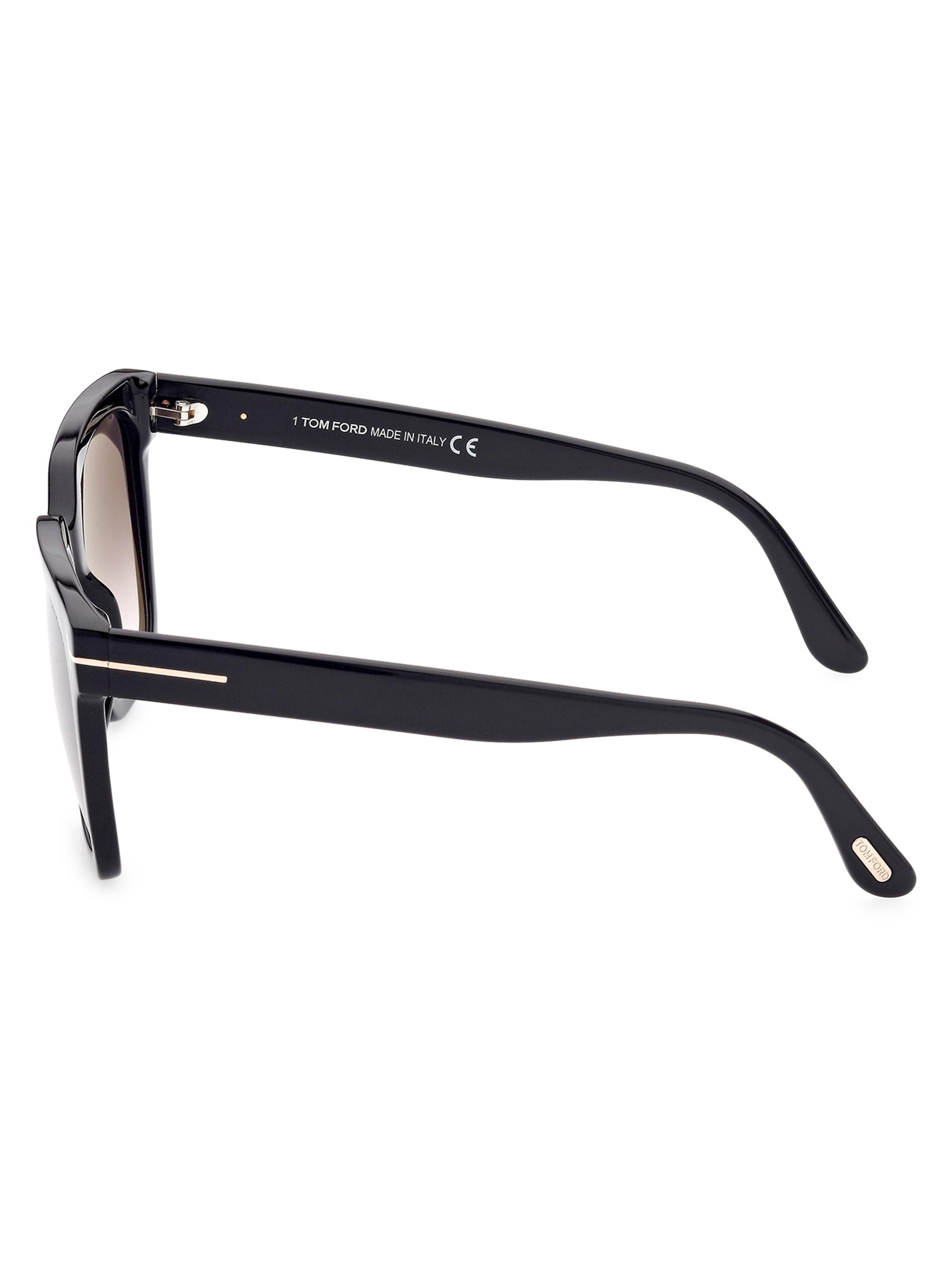 TOM FORD Selby 55MM Square Sunglasses | Saks Fifth Avenue display picture 3