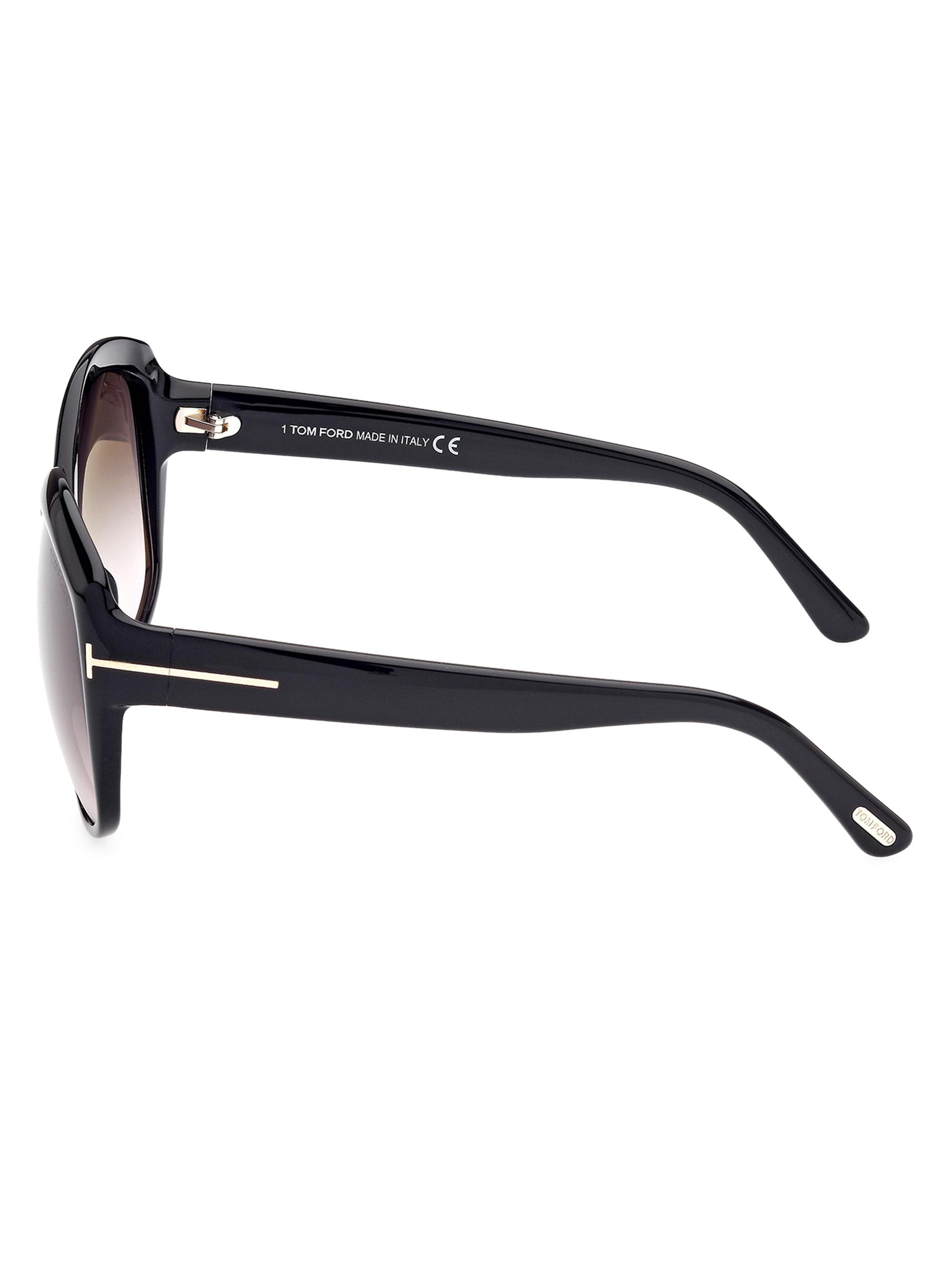 TOM FORD Chiara 60MM Round Sunglasses | Saks Fifth Avenue display picture 3