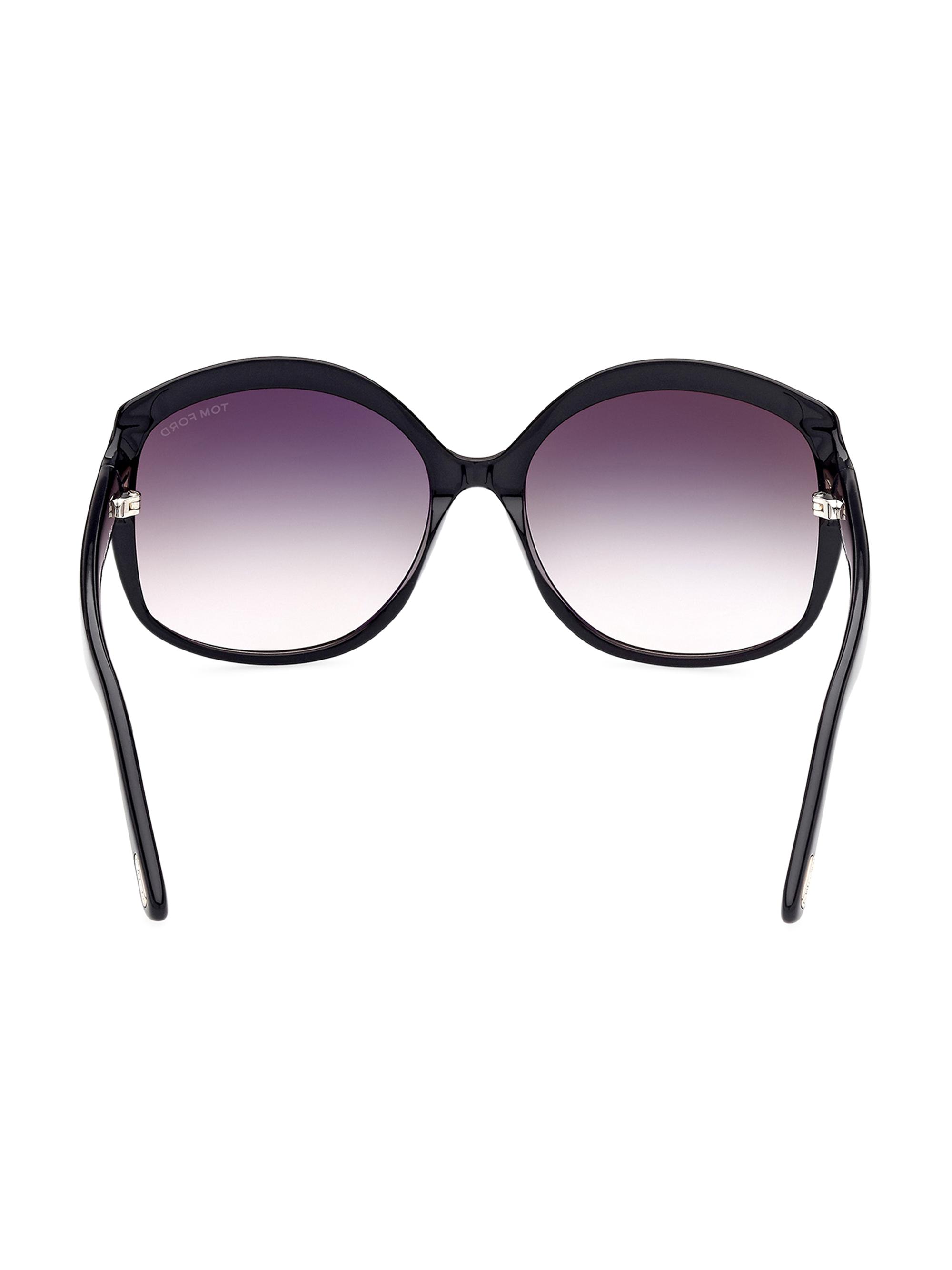 TOM FORD Chiara 60MM Round Sunglasses | Saks Fifth Avenue