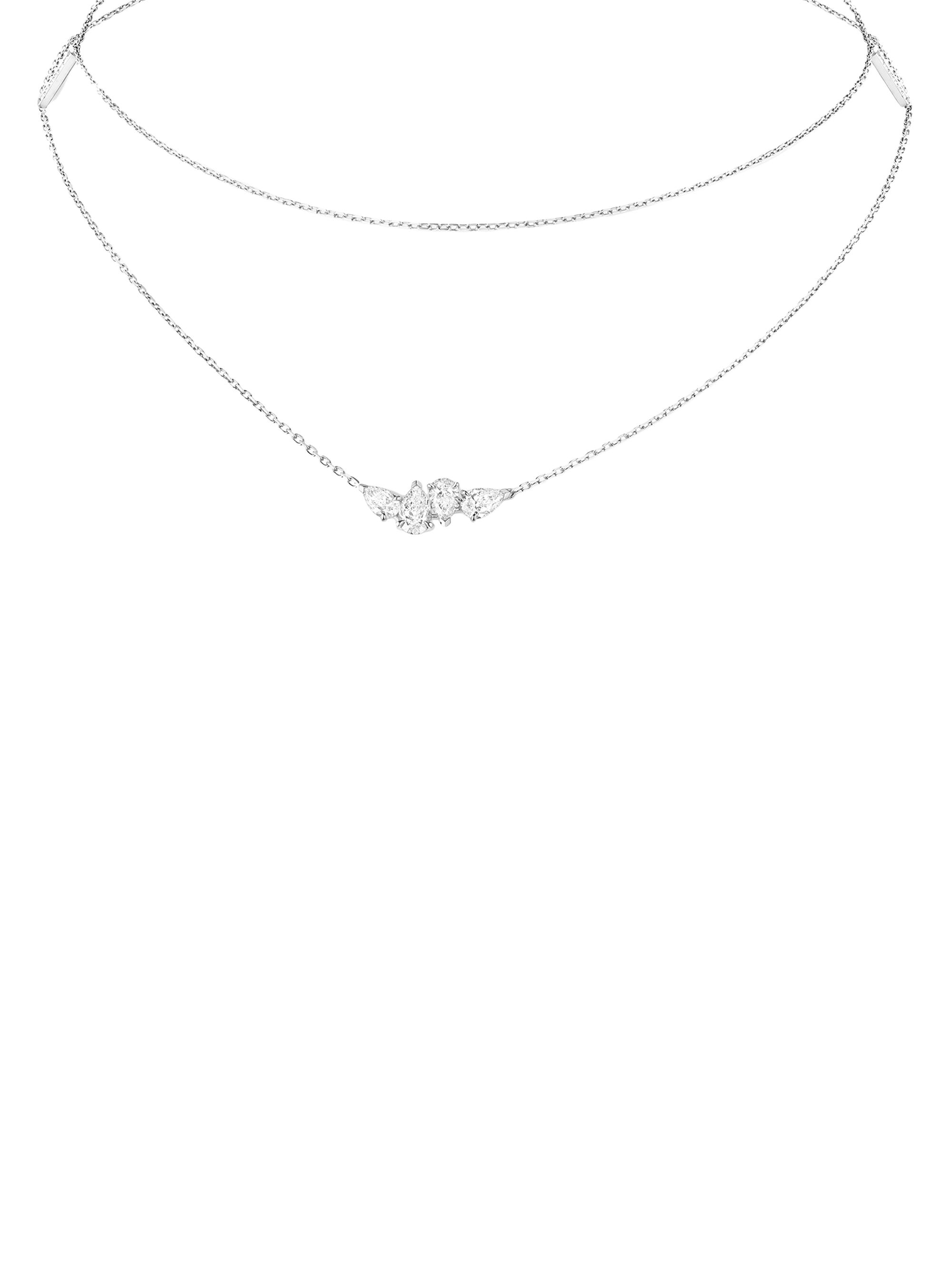 Repossi Women's Luminant 18K White Gold & 1.48 TCW Diamond Pendant Necklace - White Gold
