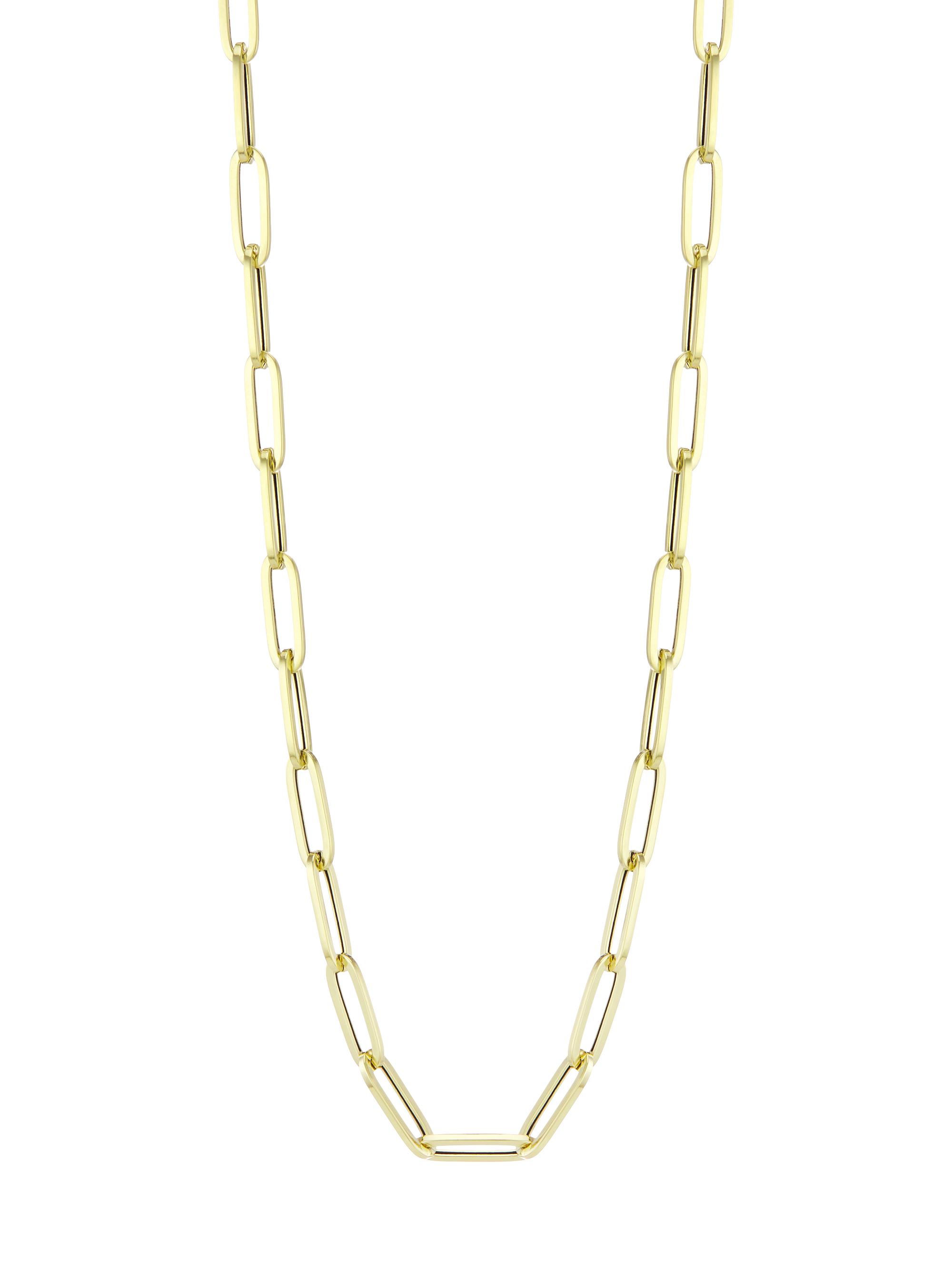 Saks Fifth Avenue Collection Women's 14K Yellow Gold Paper Clip Chain Necklace - Yellow