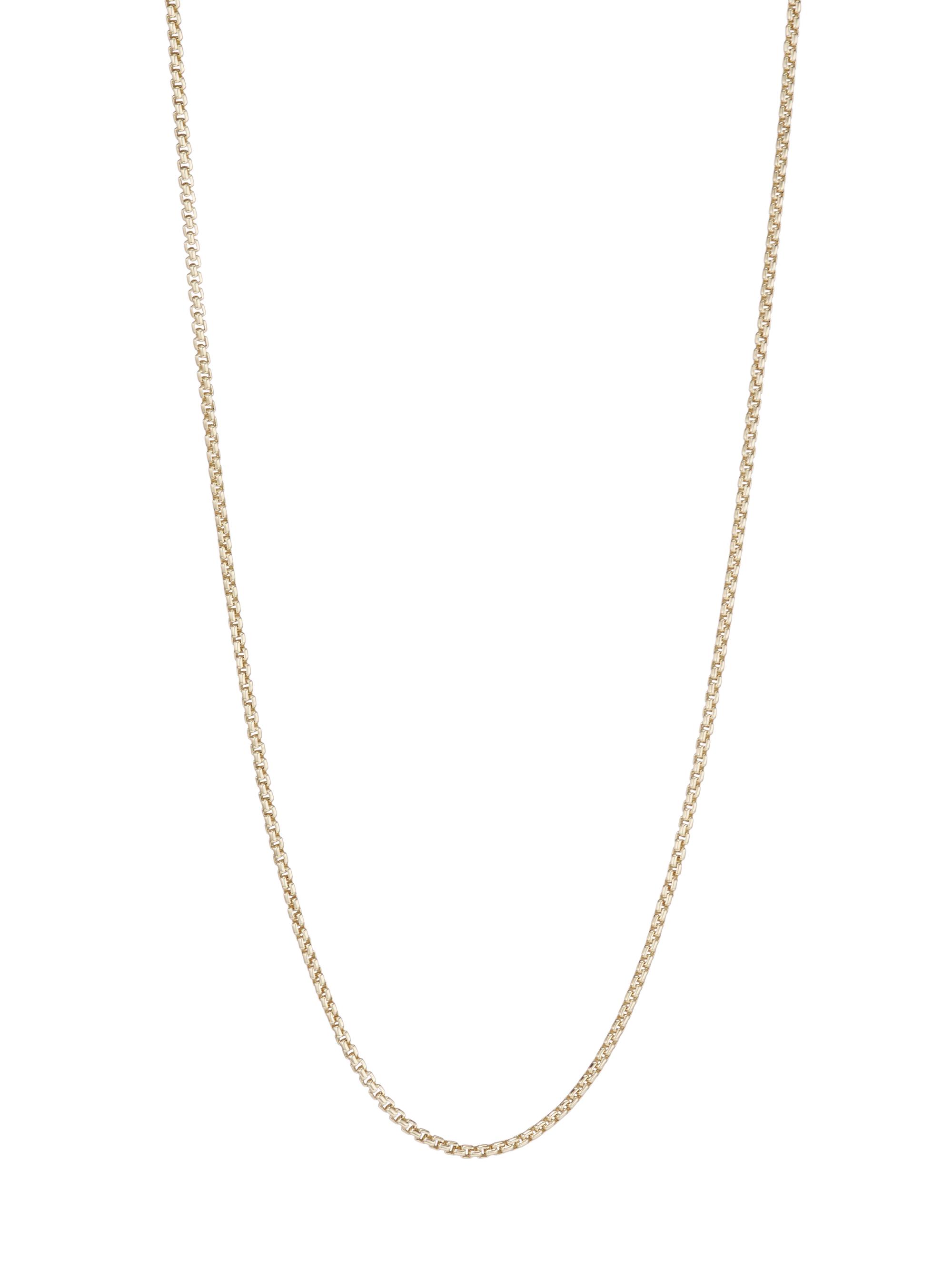 Saks Fifth Avenue Collection Women's 14K Yellow Gold Box Chain Necklace/1.6MM - Yellow