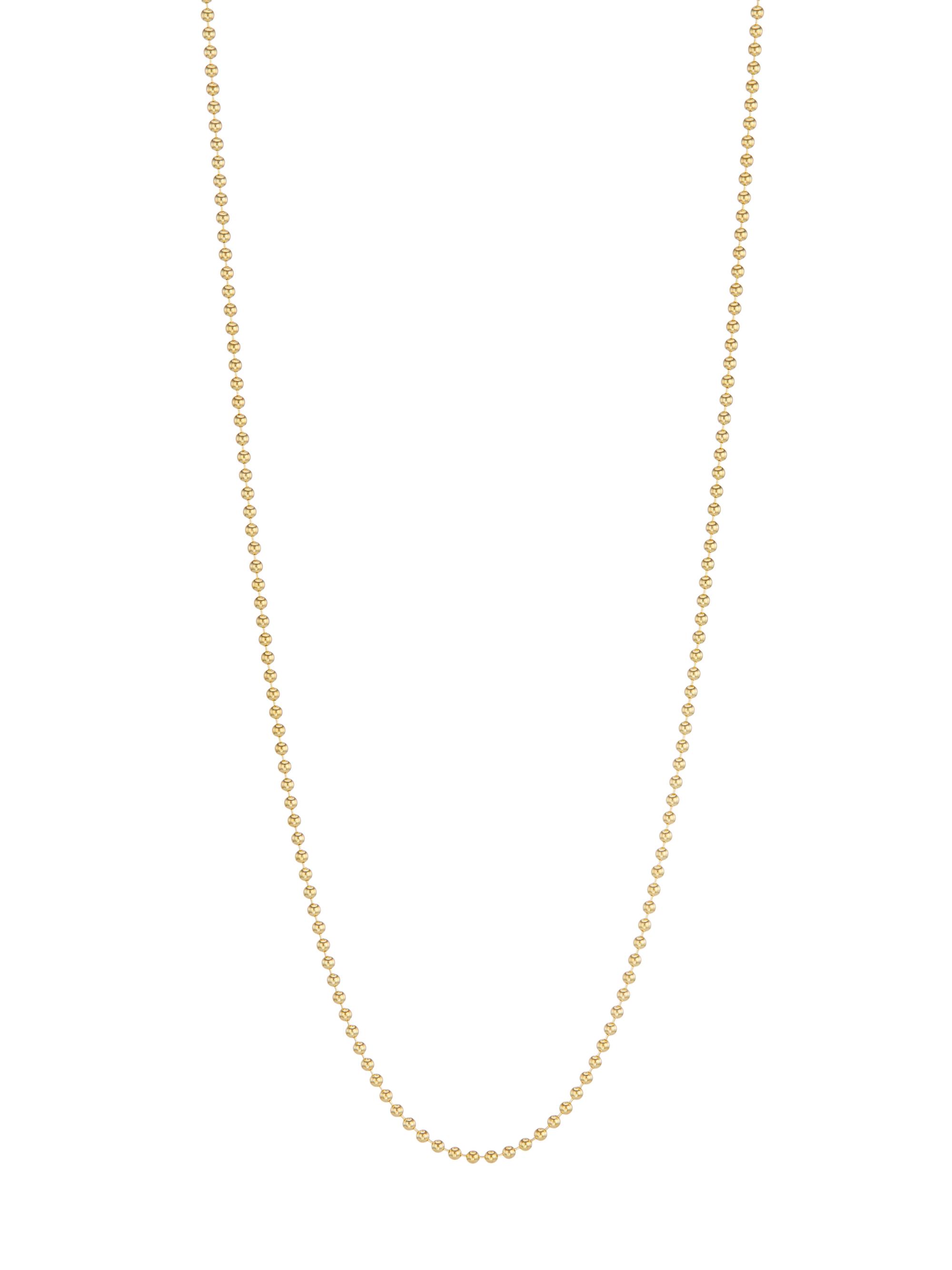 Saks Fifth Avenue Collection Women's 14K Yellow Gold Ball Chain Necklace - Yellow