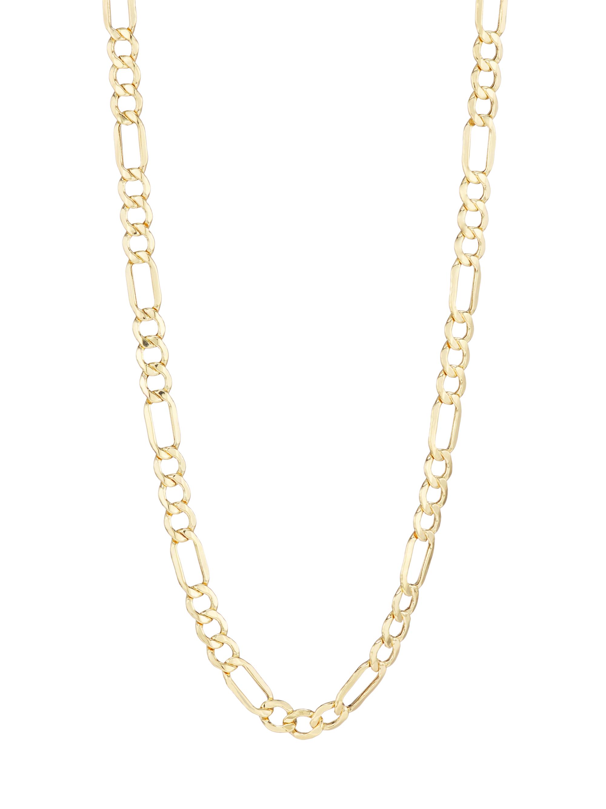 Saks Fifth Avenue Collection Men's 14K Gold Figaro Chain Necklace - Yellow Gold