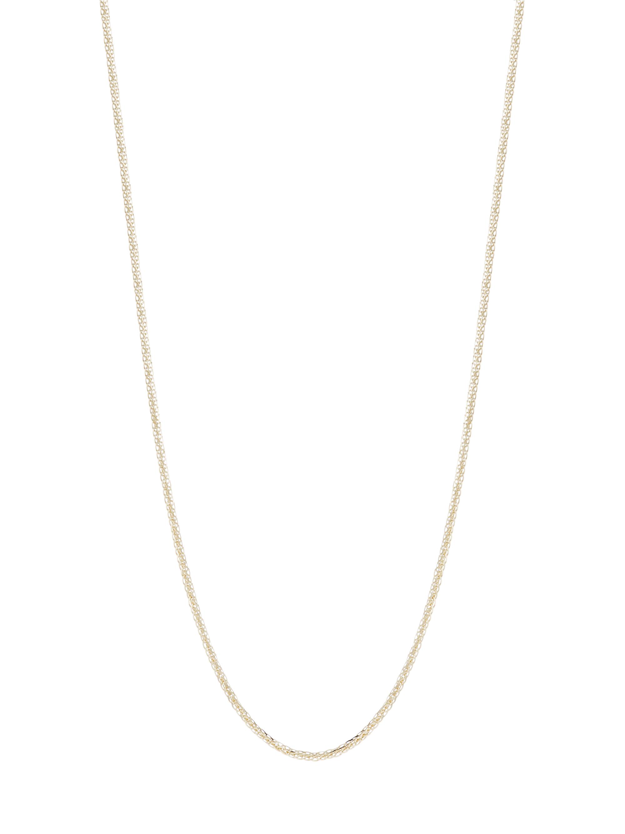 Saks Fifth Avenue Collection Women's Solid 14K Gold Wheat Chain Necklace - Yellow Gold