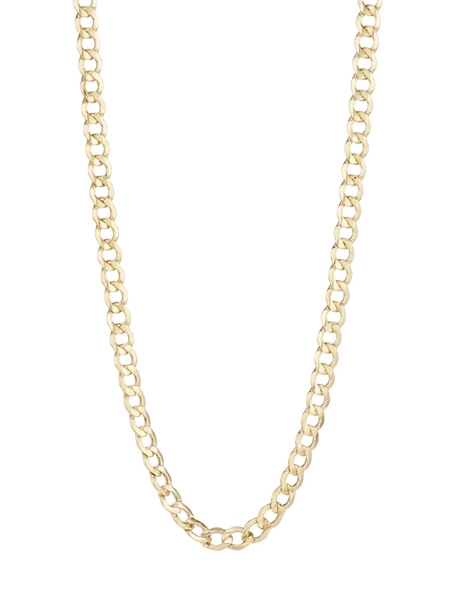 Saks Fifth Avenue Collection 14K Gold Curb Chain Necklace | Saks Fifth ...