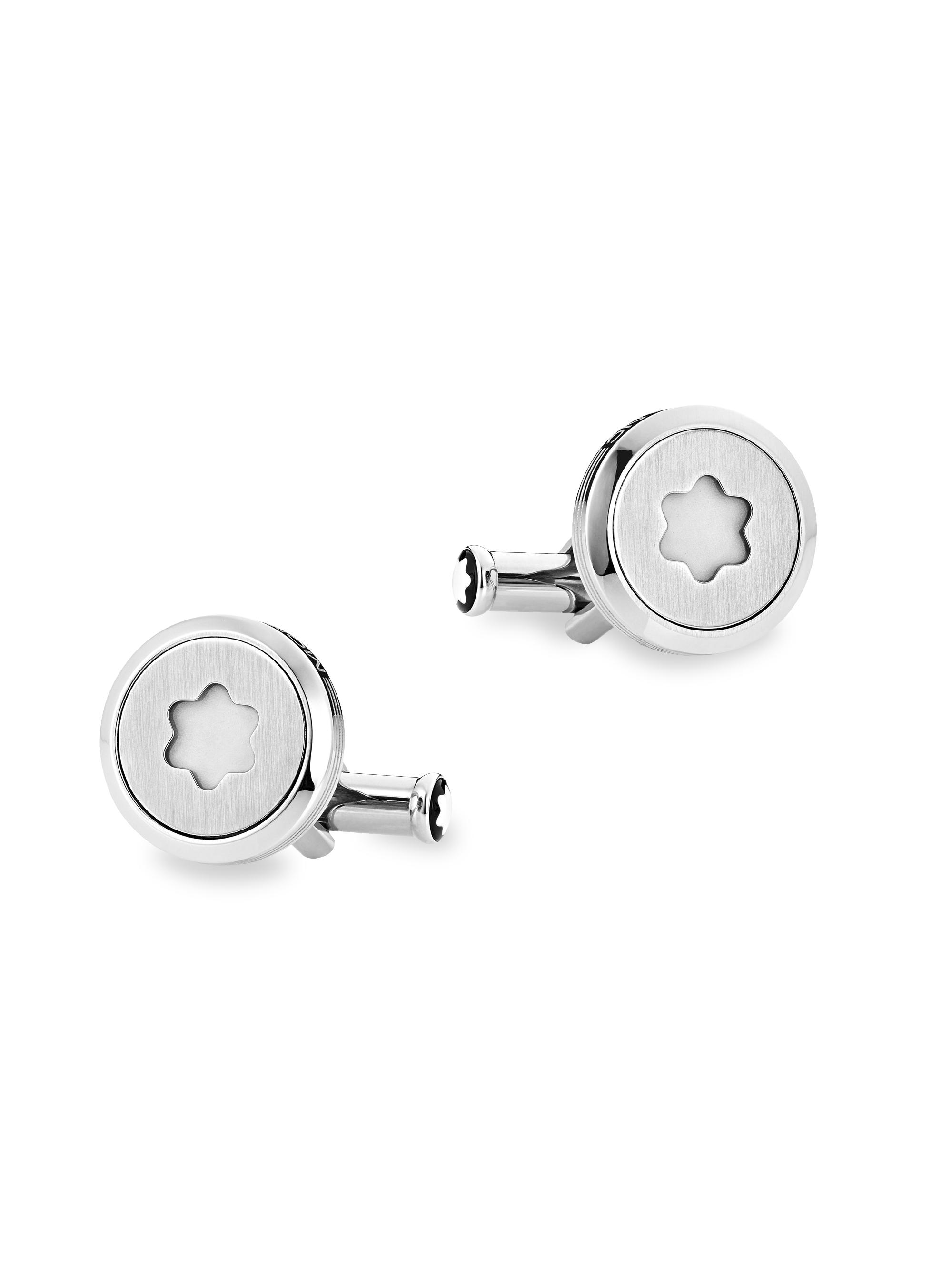 Montblanc Men's Stainless Steel Starwalker Cufflinks