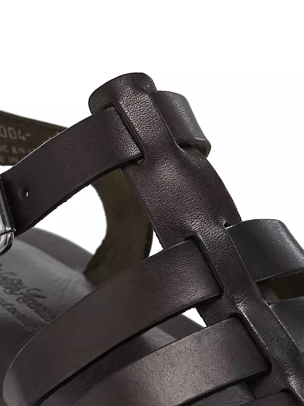 Ulla Johnson Women's Alma Twisted Leather Sport Sandals - Hollyhock - Size 5