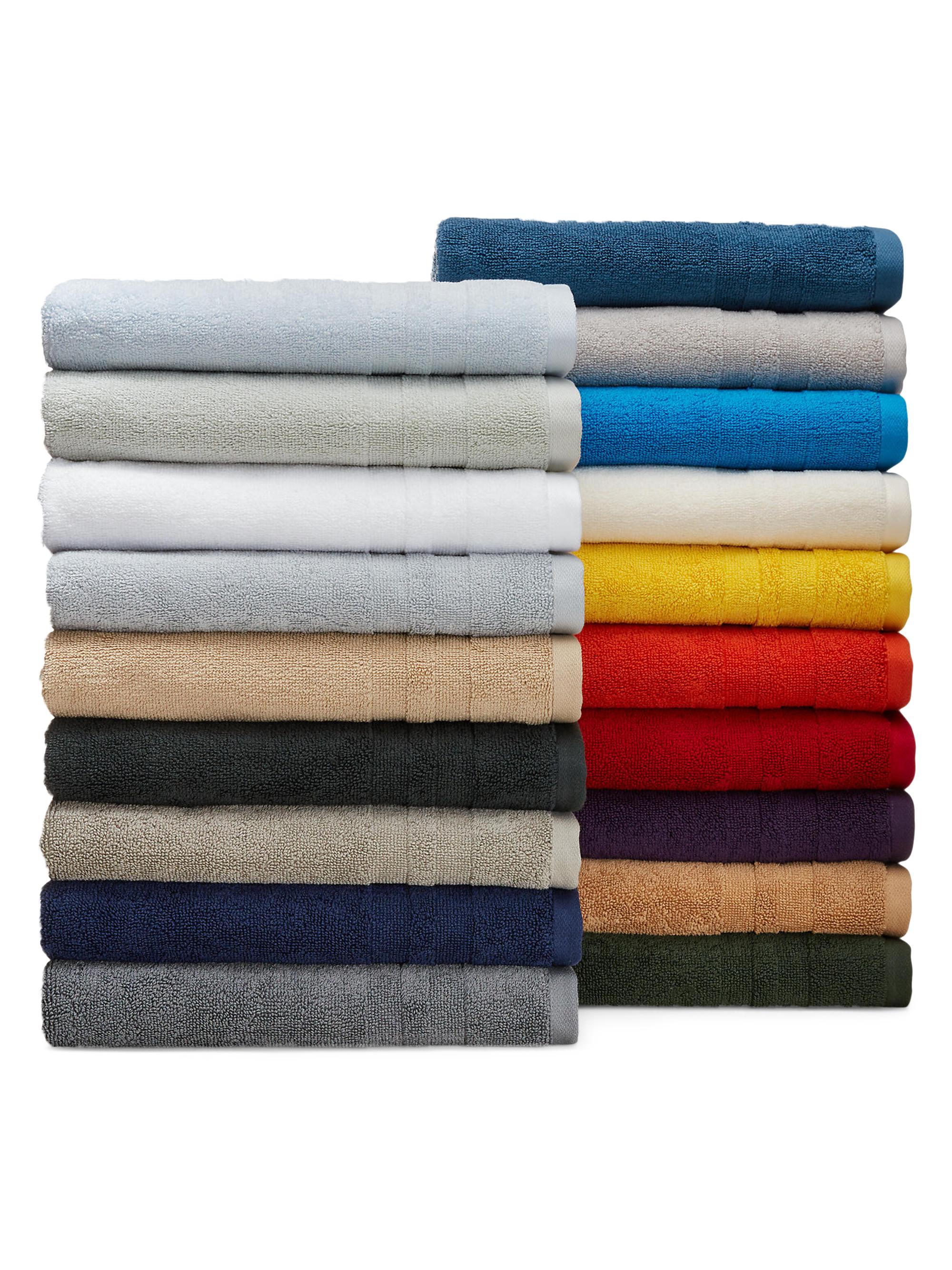Ralph Lauren Payton Towel Collection - True Harblue Wash Cloth | Thumbnail 2