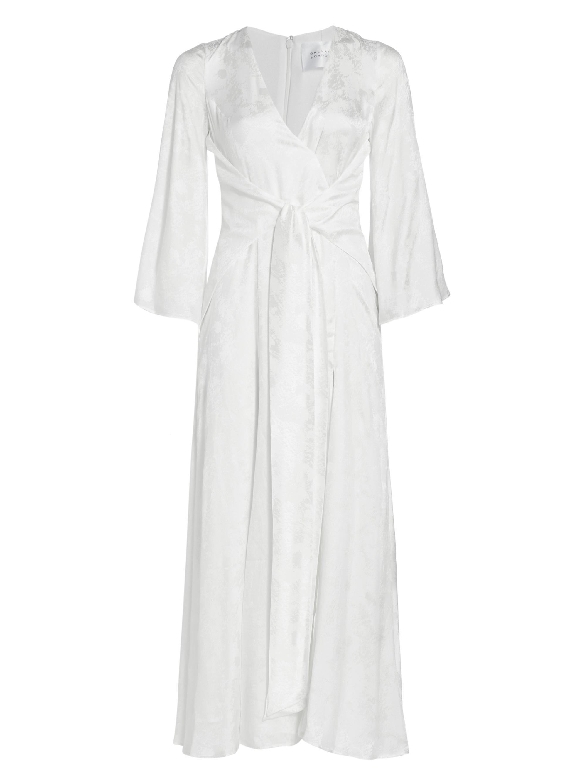 Galvan Women's Havana Wrap Dress - White