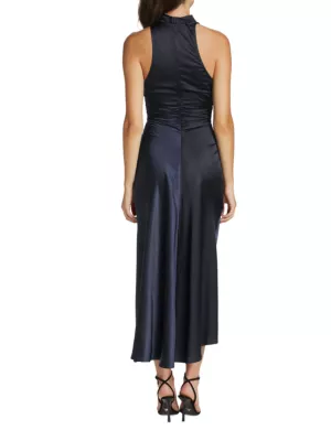 Satin Halter Dress