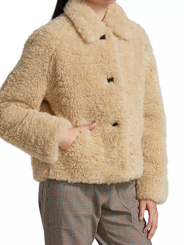 Shop rag & bone Hesper Faux Fur Jacket | Saks Fifth Avenue