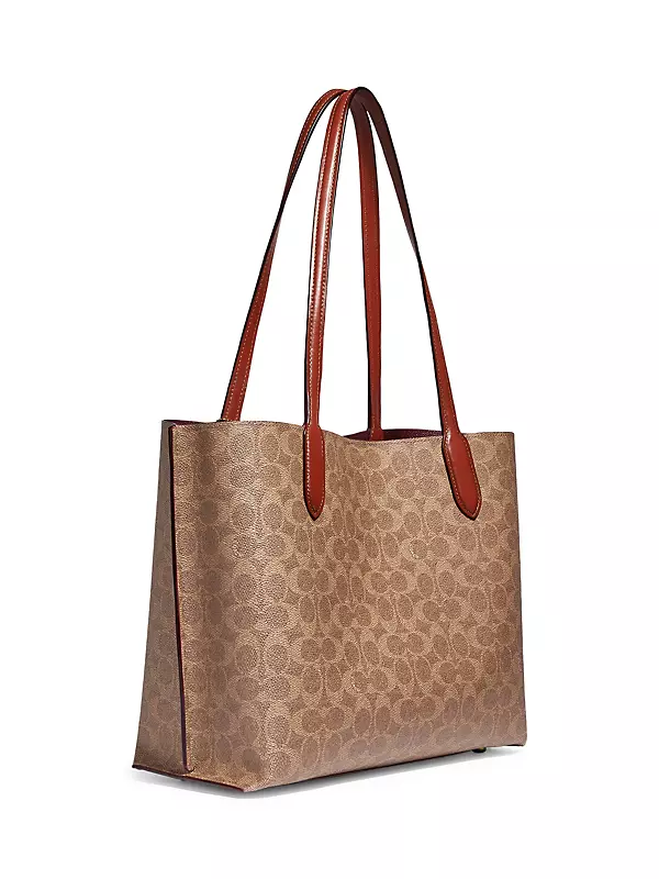 Willow Signature Coated Canvas Tote