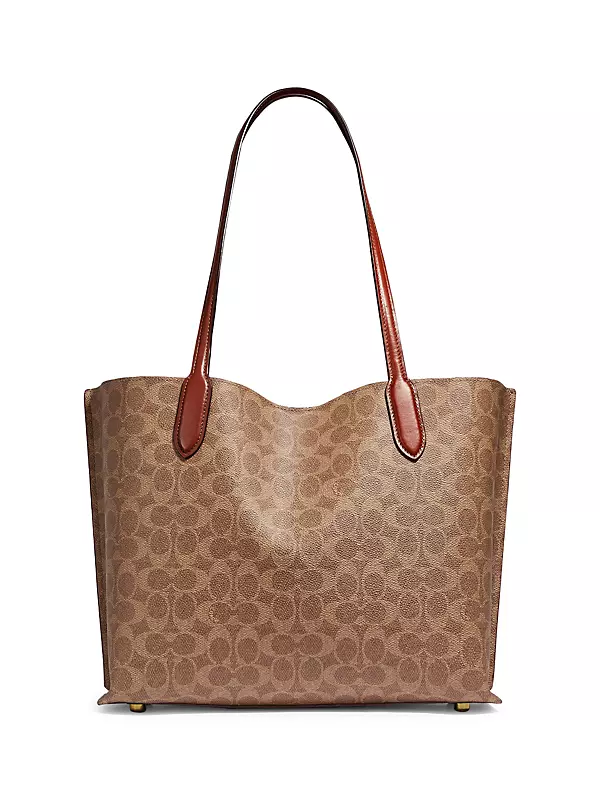 Willow Signature Coated Canvas Tote