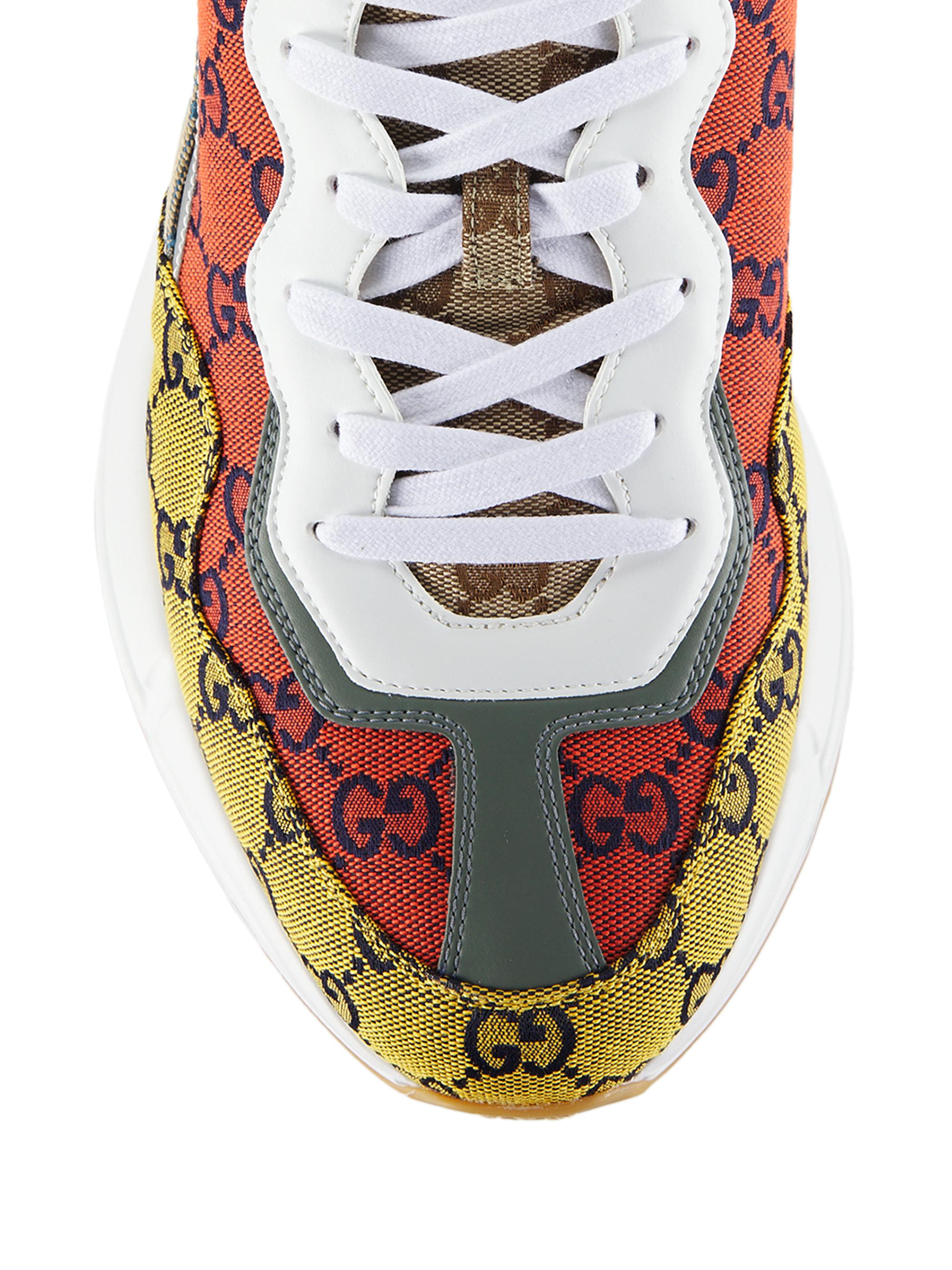 Gucci Rhyton GG Sneakers | Saks Fifth Avenue